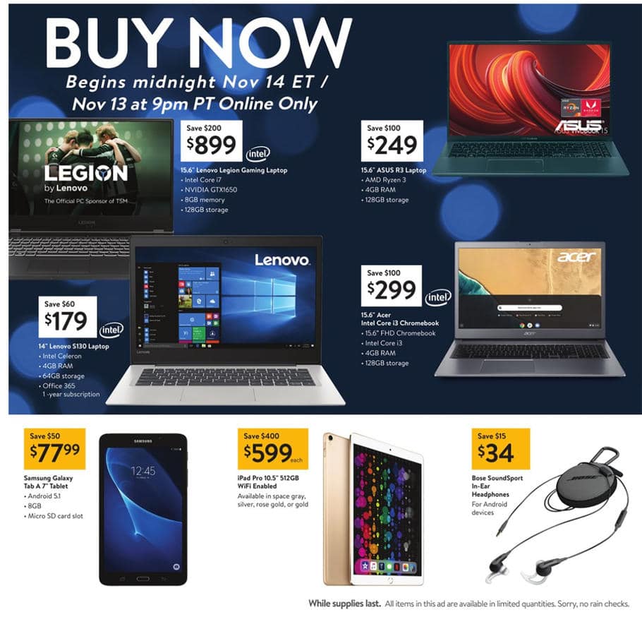 Walmart Early Black Friday Deals 2020 - What Retailers Give You Black Friday Prices Early