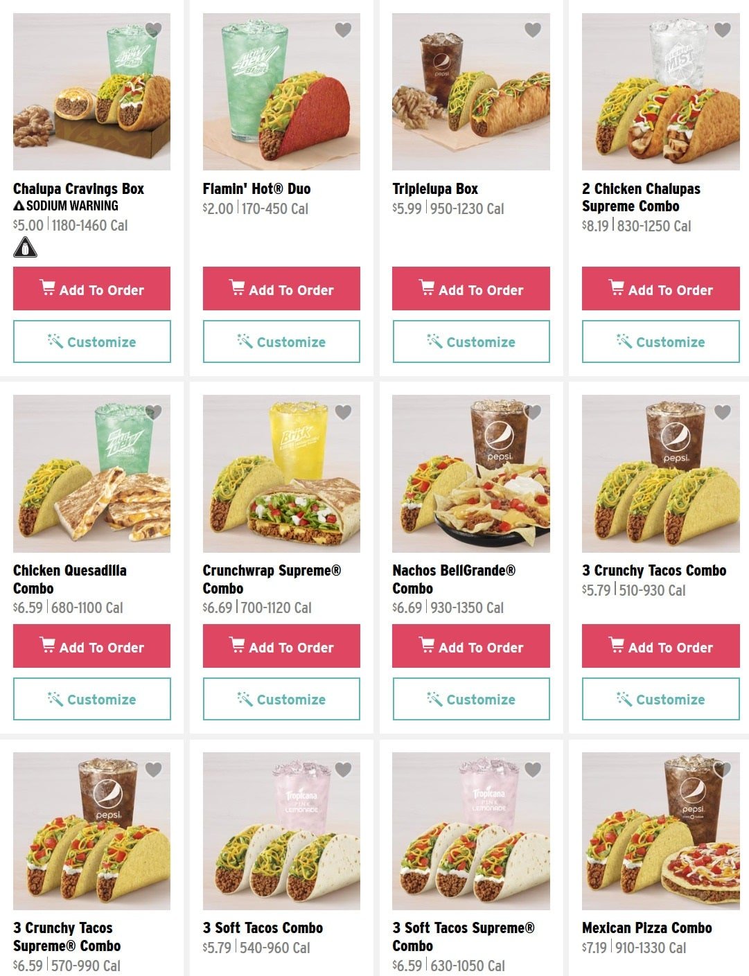 Taco Bell Menu 2024 Near Me Prices - Flo Rozella