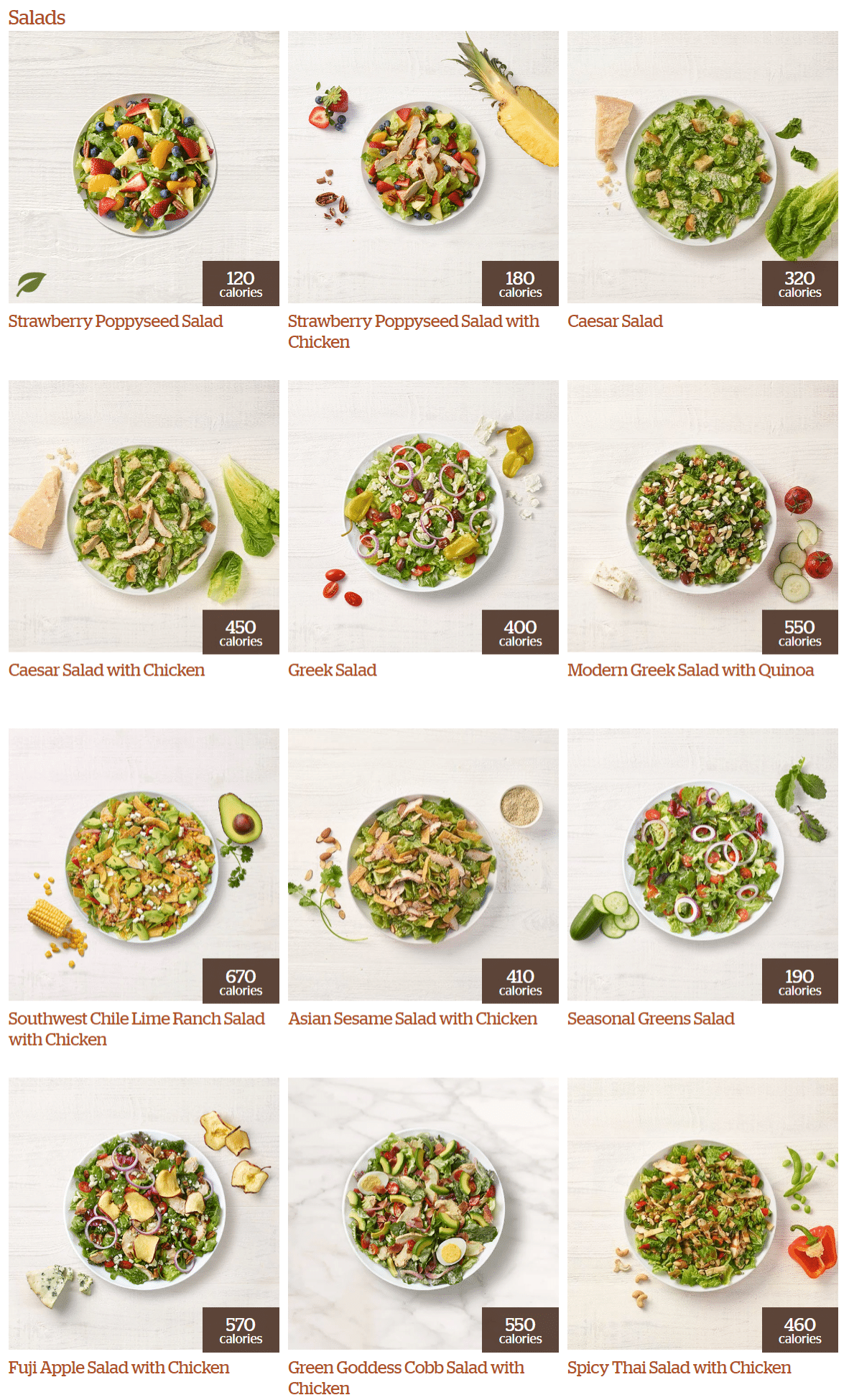Panera Bread Menu and Specials
