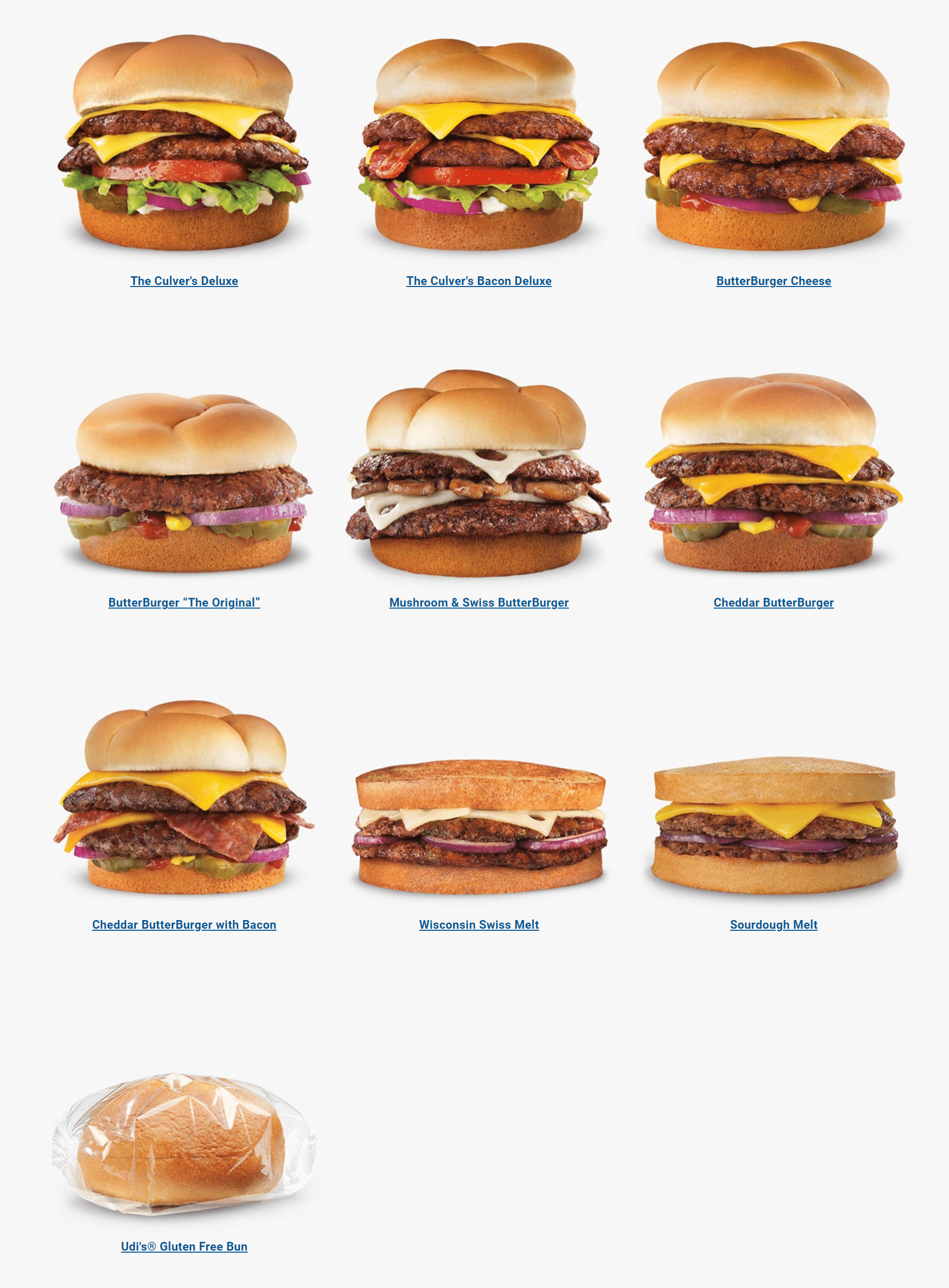 Printable Culver's Menu Customize and Print