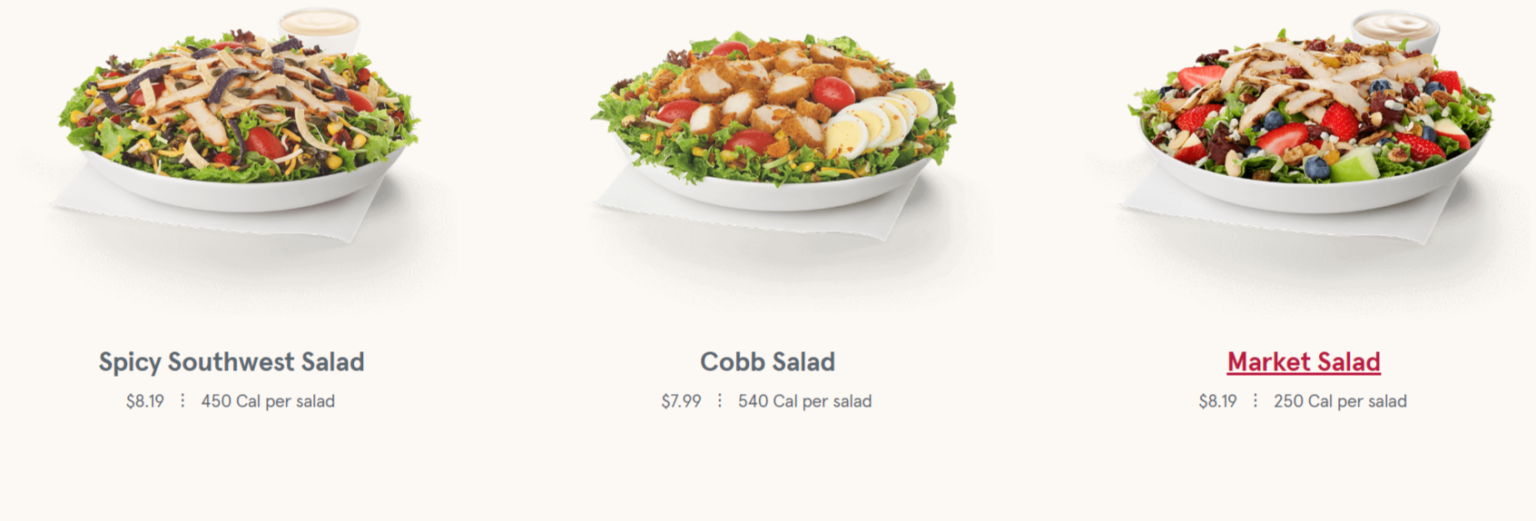 Chick Fil A Menu and Deals