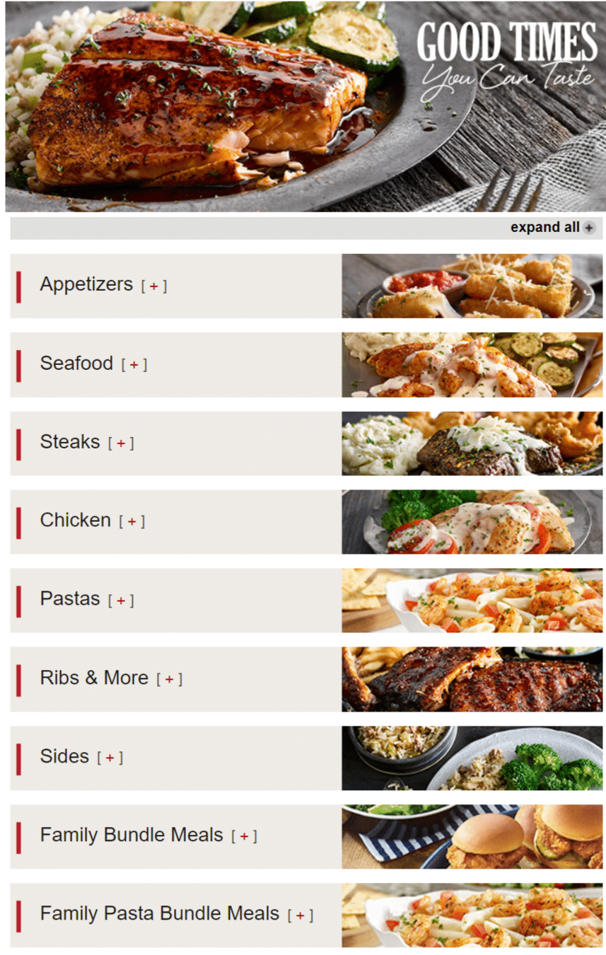 Ruby Tuesday Menu And Deals