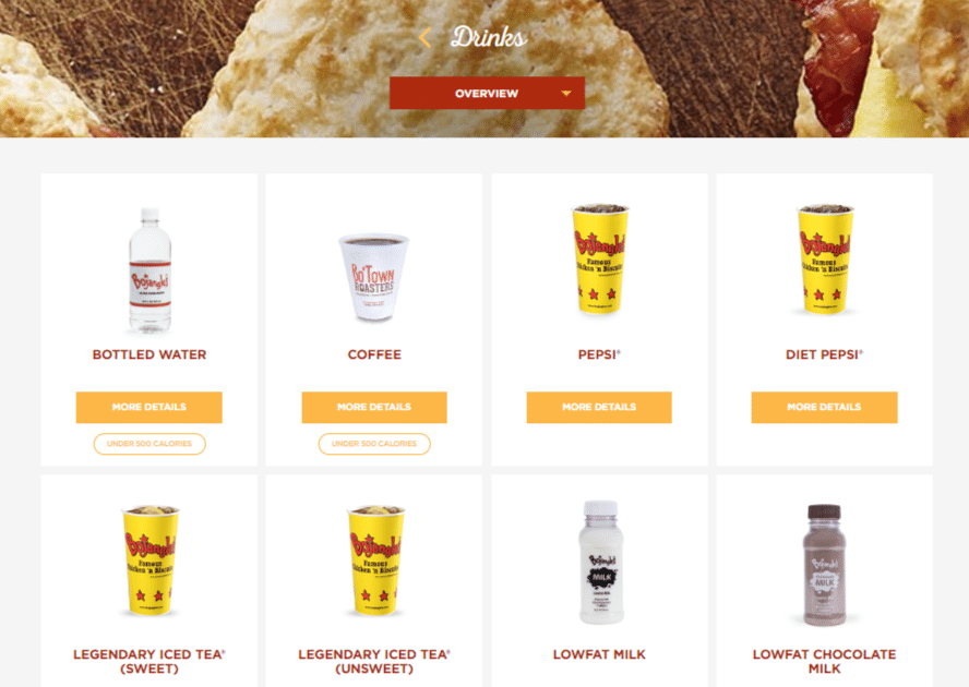 Bojangles Menu And Specials