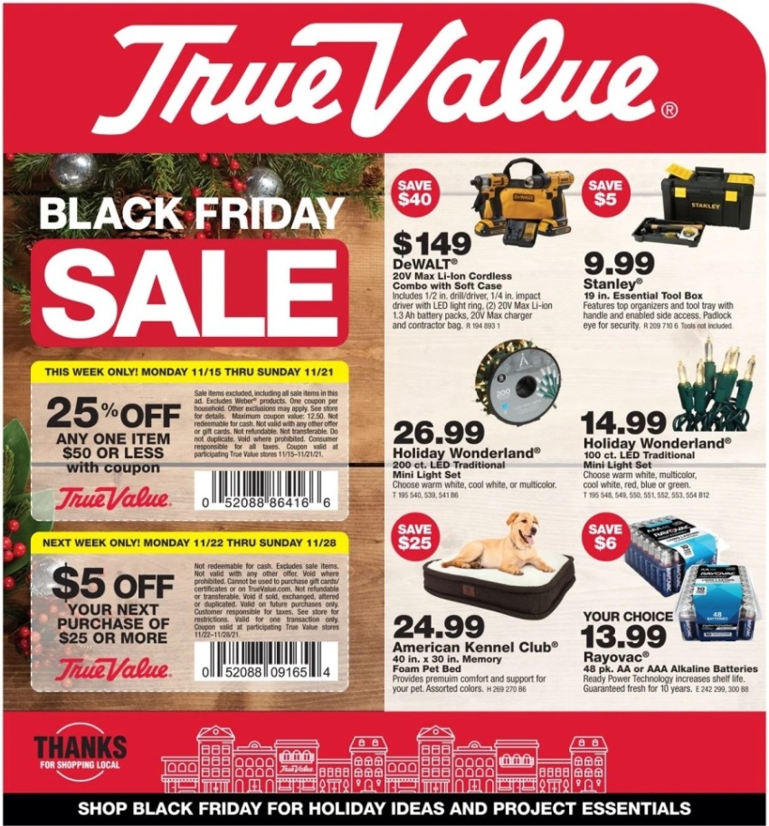 True Value Black Friday Ad 2021