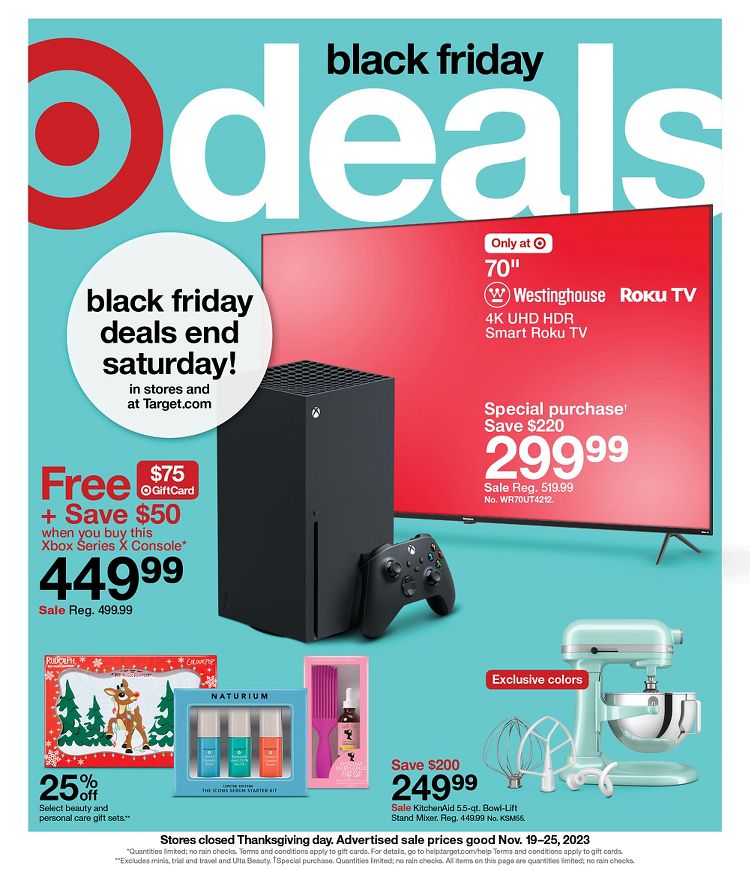 Target Black Friday 2023 Ad Sale