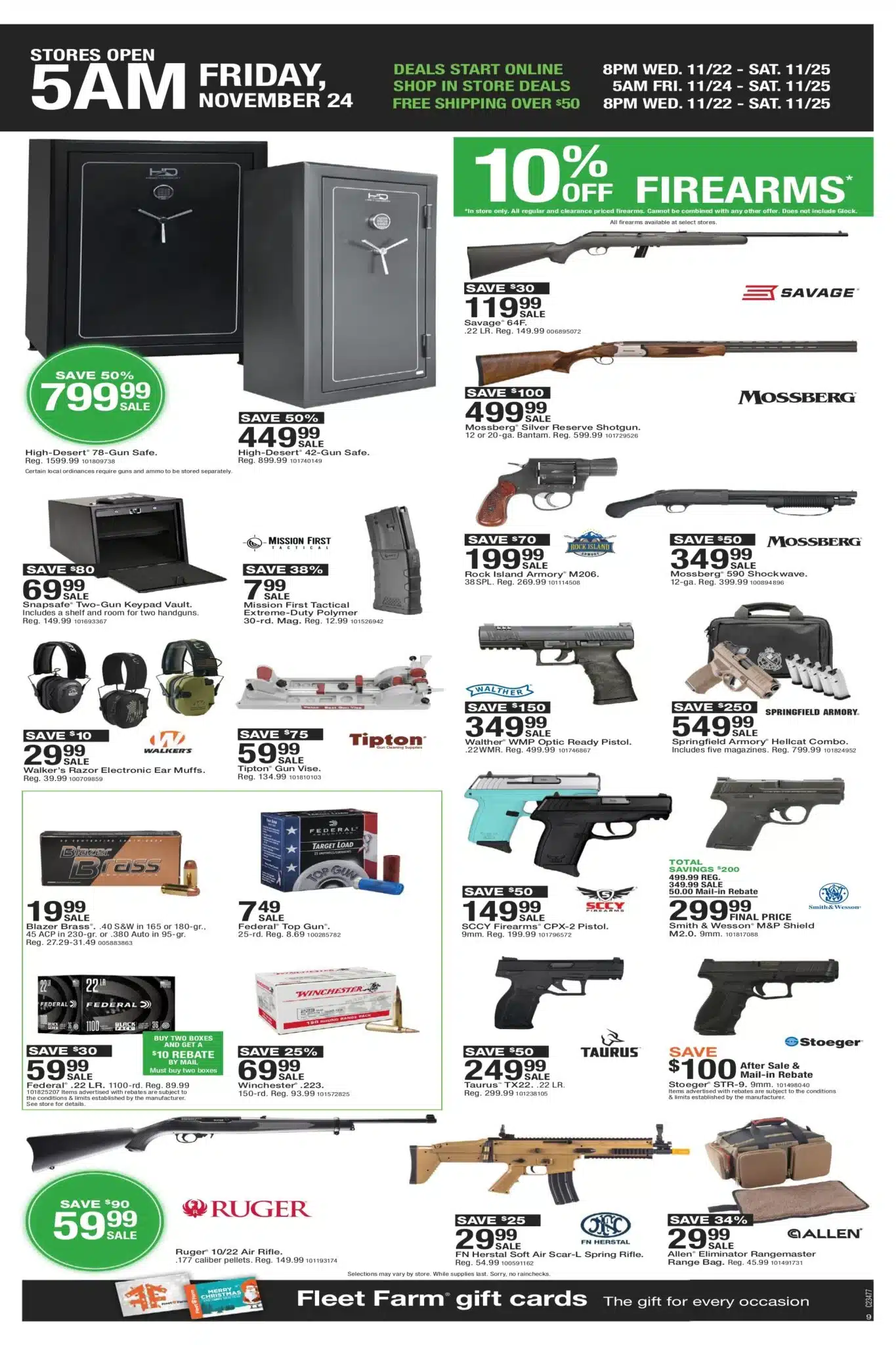 Fleet Farm Black Friday Ad Sale 2024