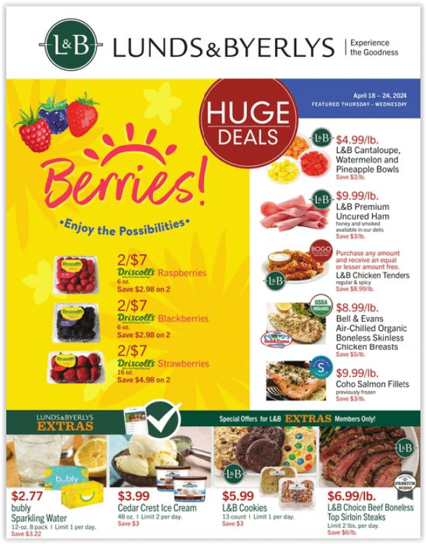 Lunds and Byerlys Weekly Flyer