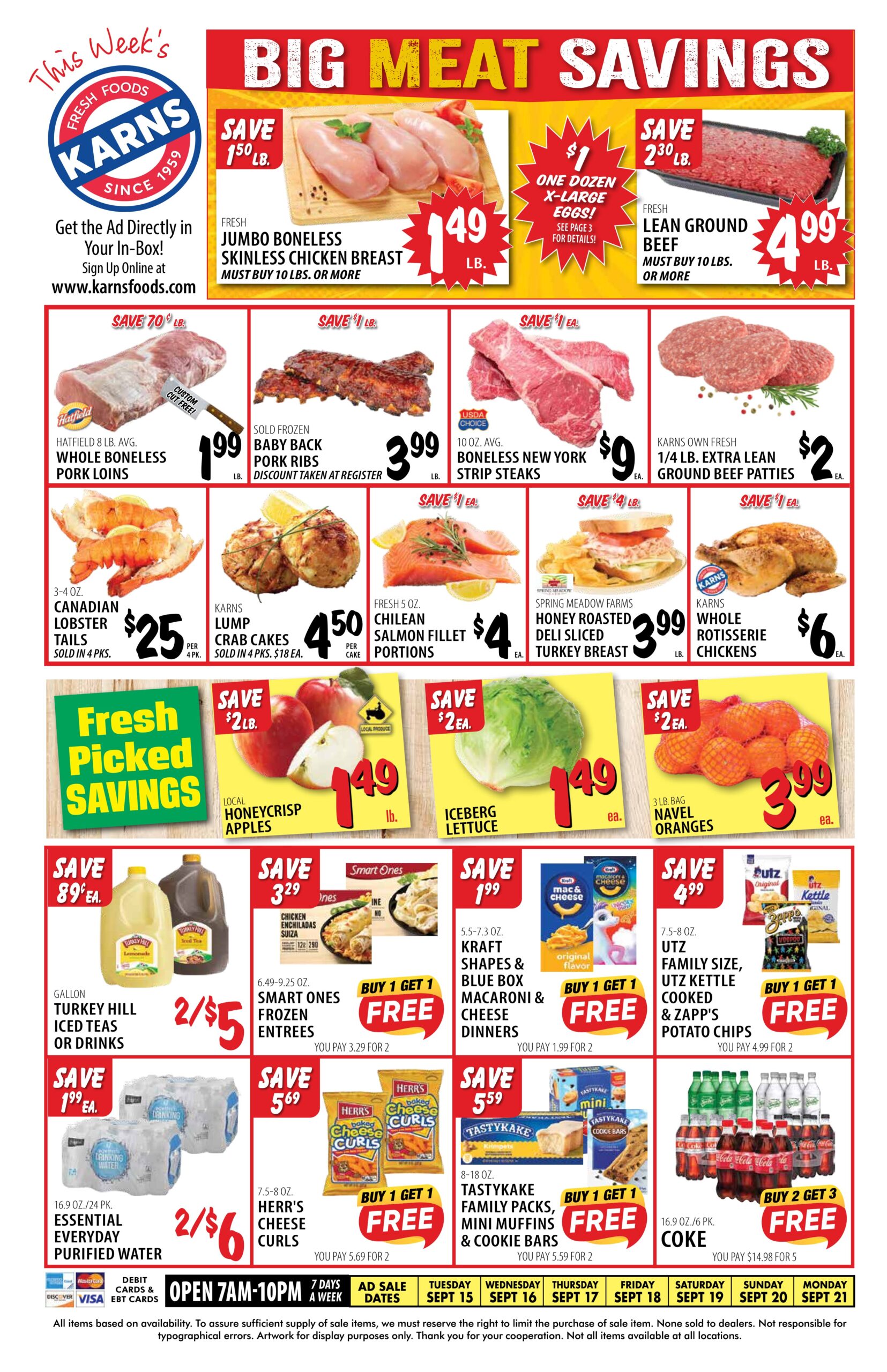 Karns In-Store Weekly Ad