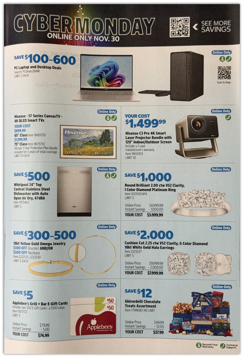 Costco Cyber Monday 2026 Ad