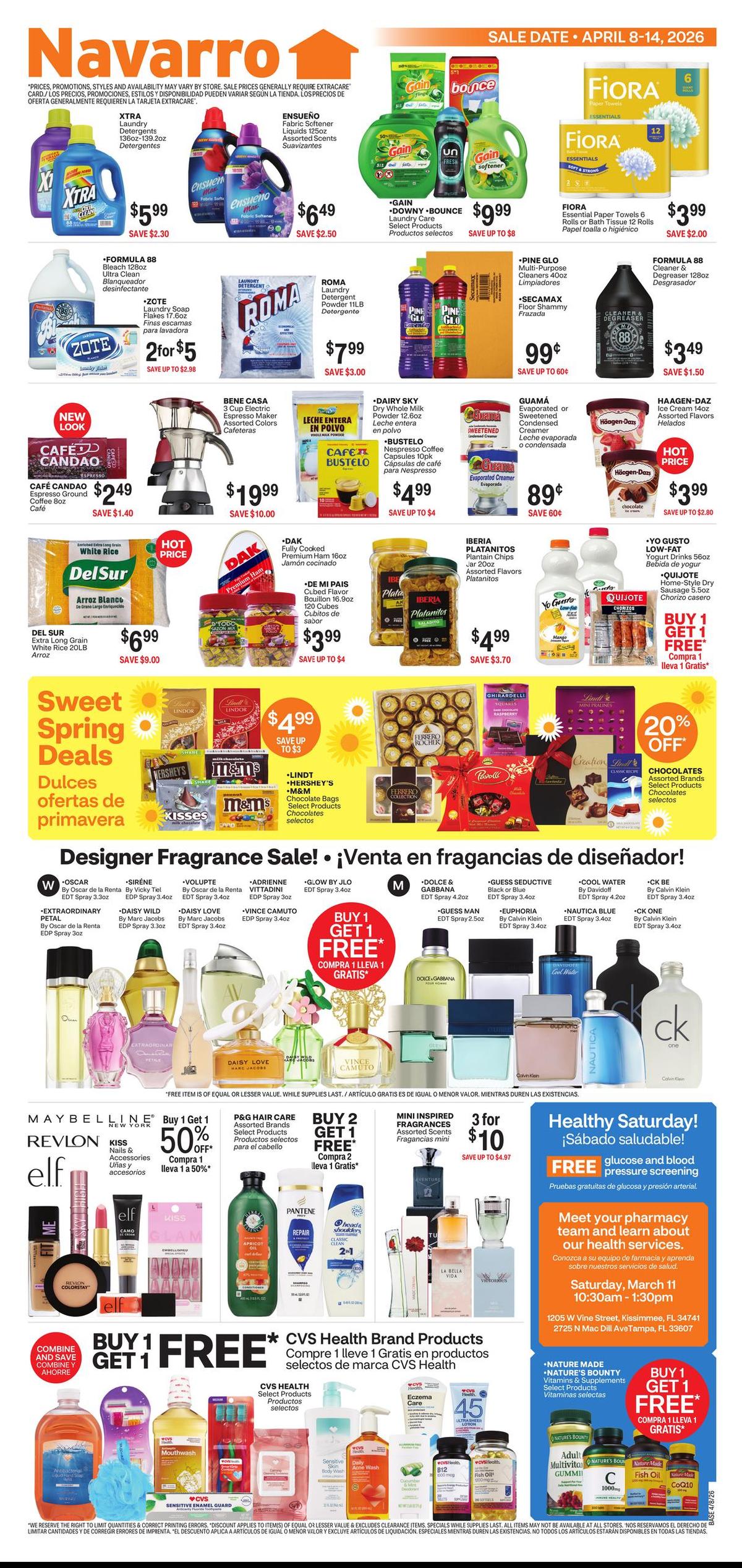 Navarro In-Store Weekly Ad
