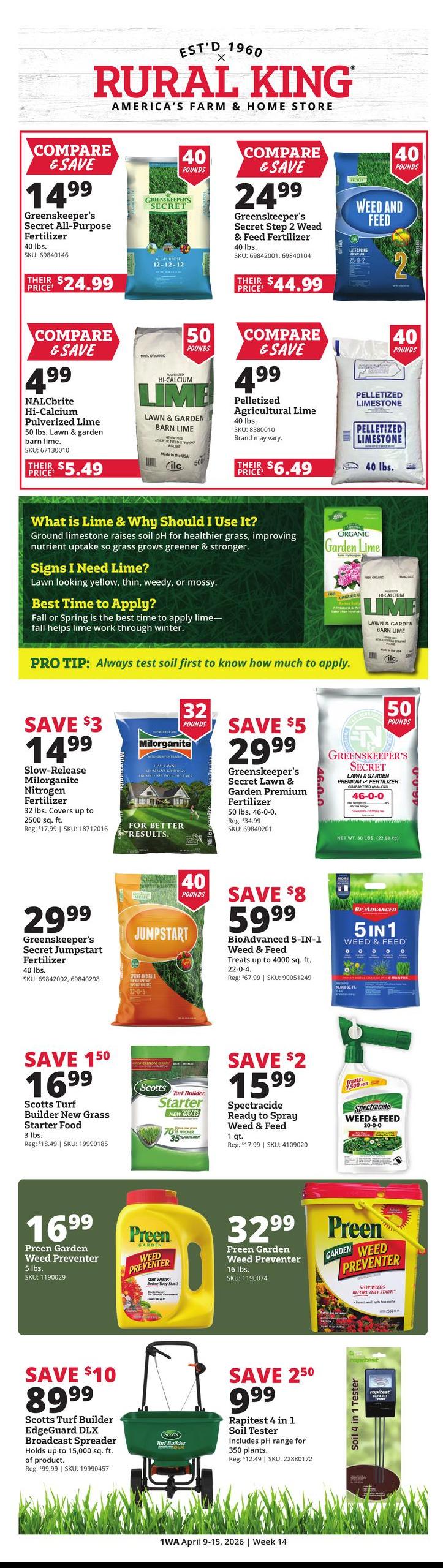 Rural King Weekly Ad