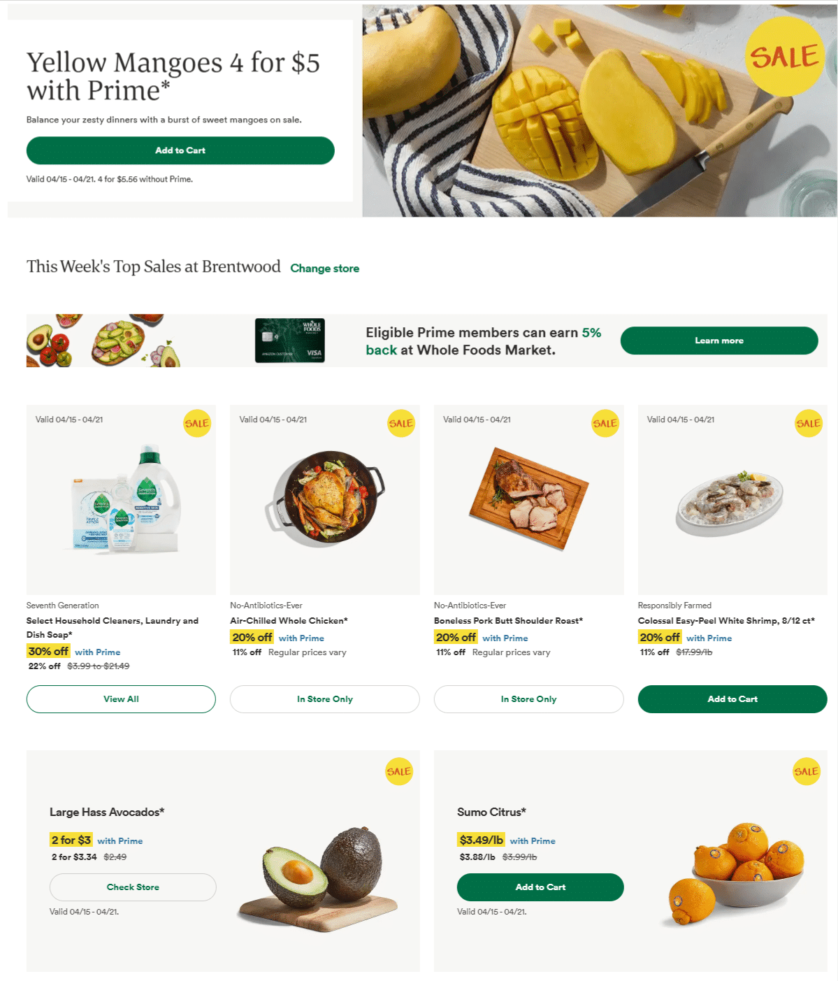 Whole Foods Weekly Ad