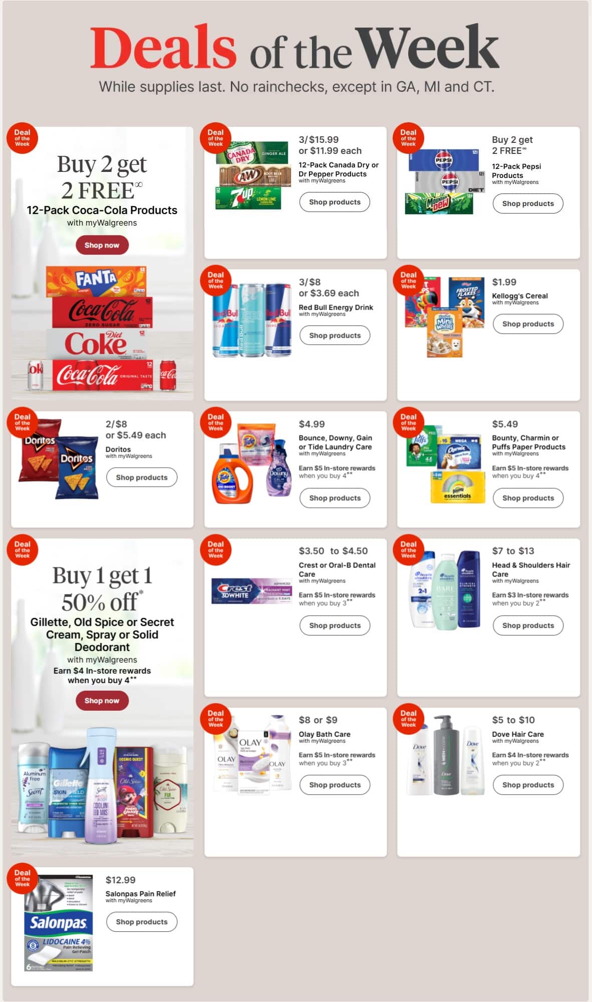 Walgreens Ad Sale