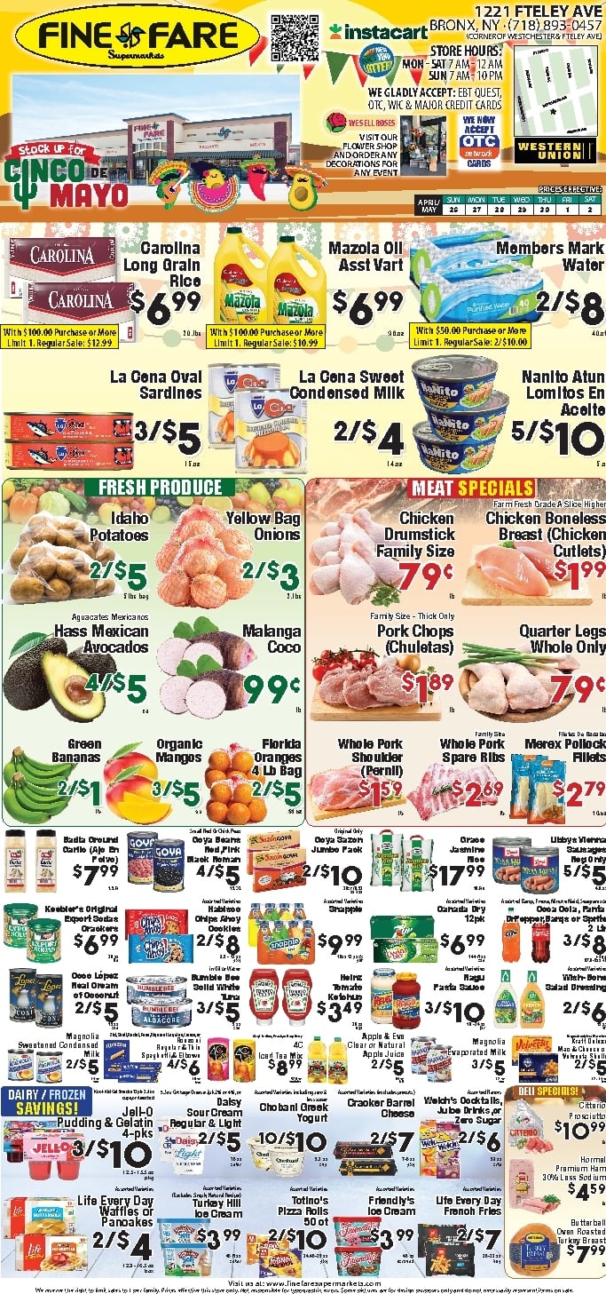 Fine Fare Ad