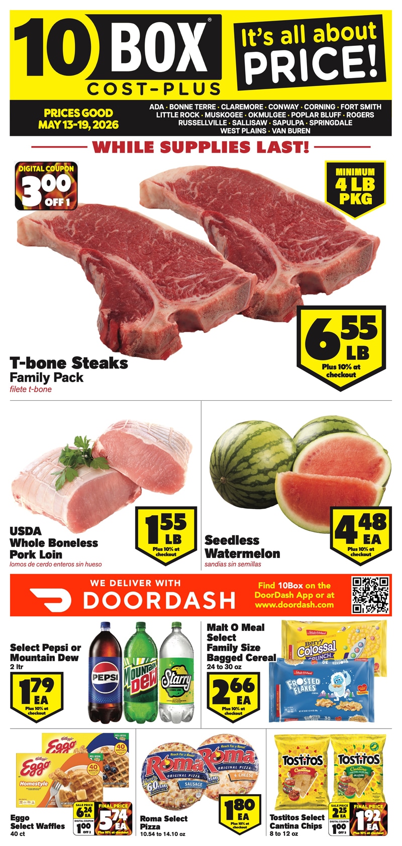 10Box Cost Plus In Store Weekly Ad