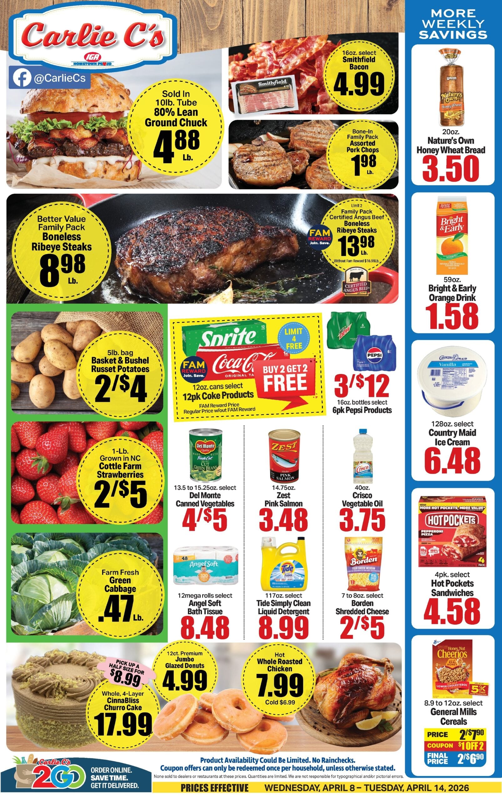 Carlie C’s In-Store Weekly Ad