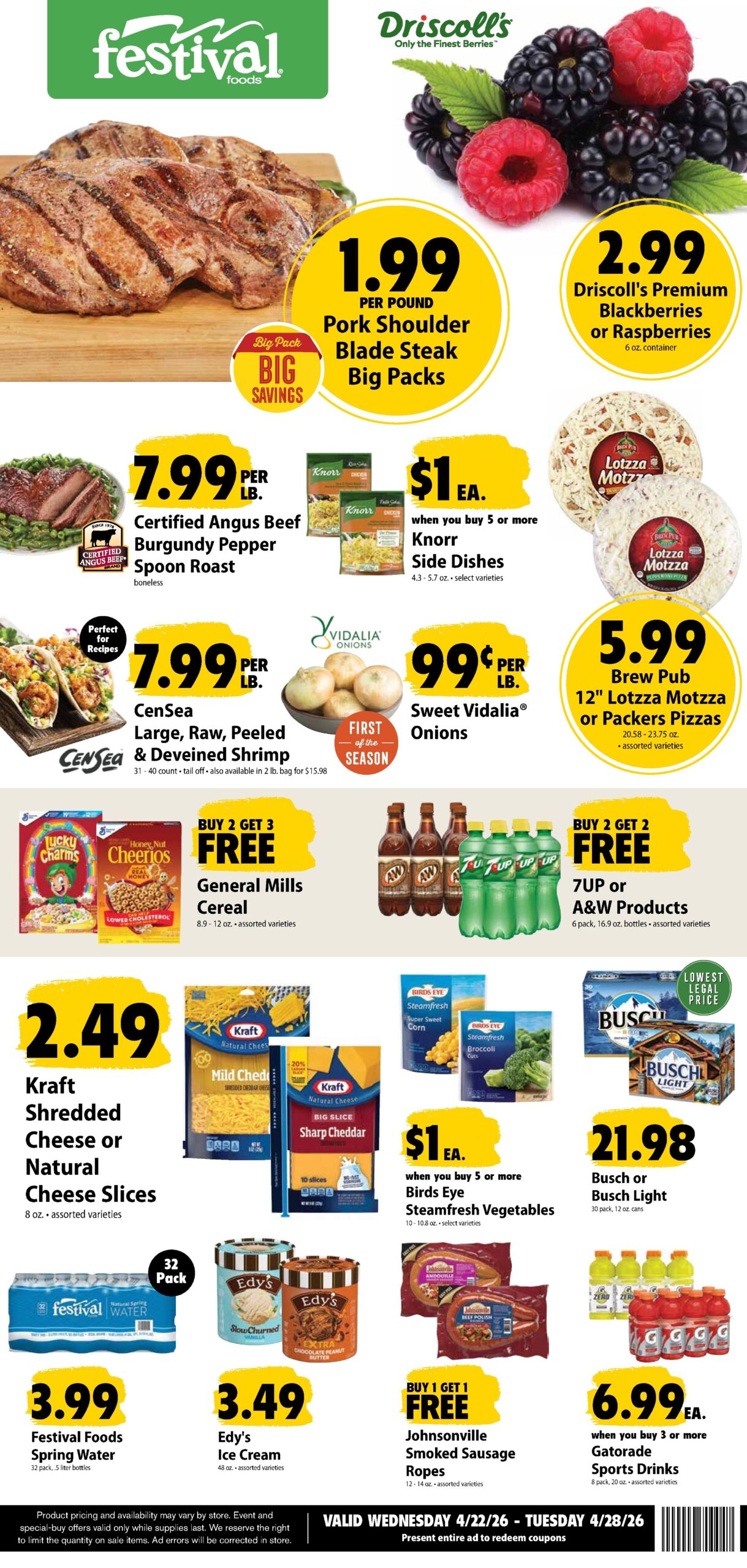 Festival Foods Weekly Ad