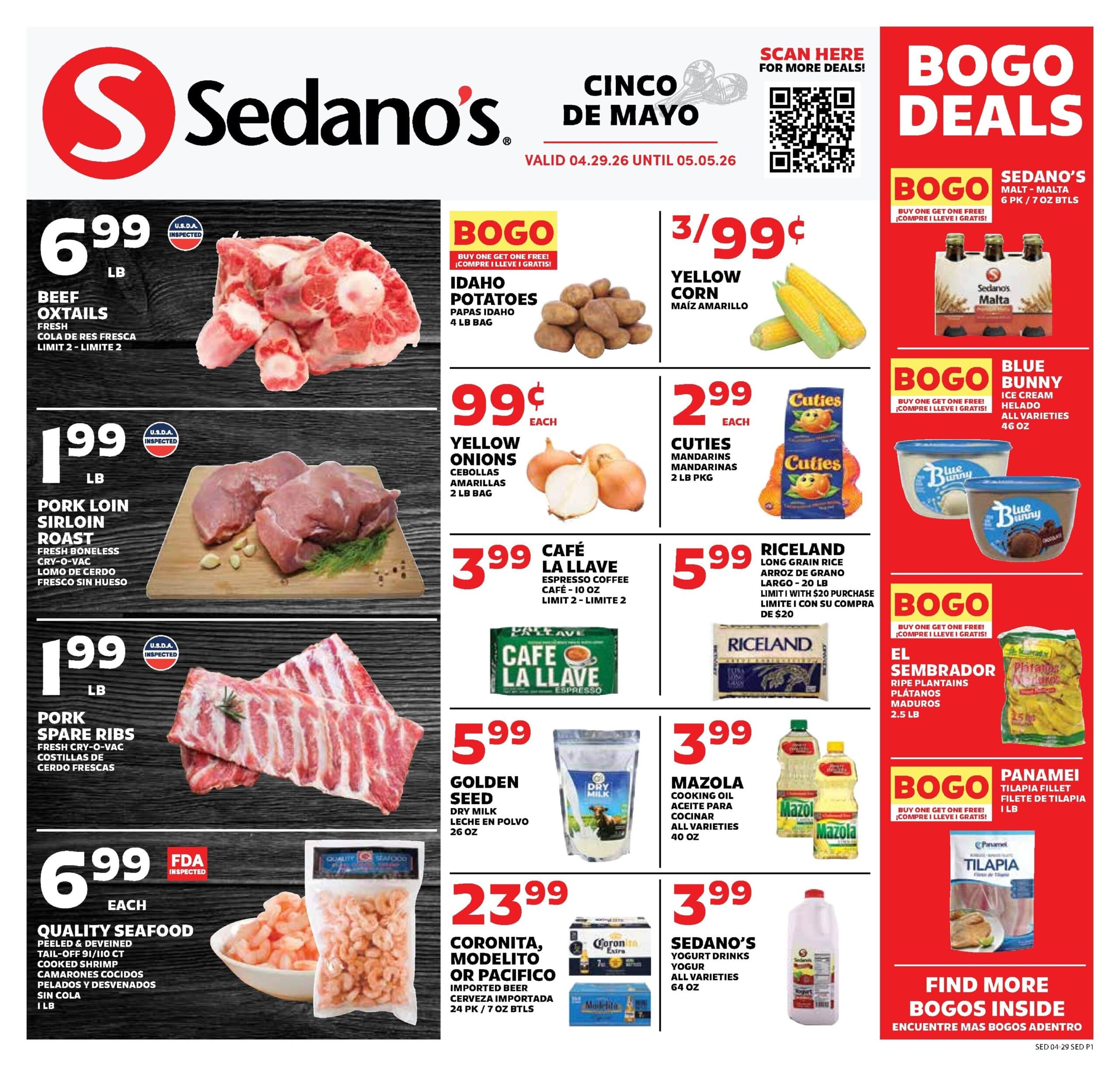 Sedano’s In Store Weekly Ad