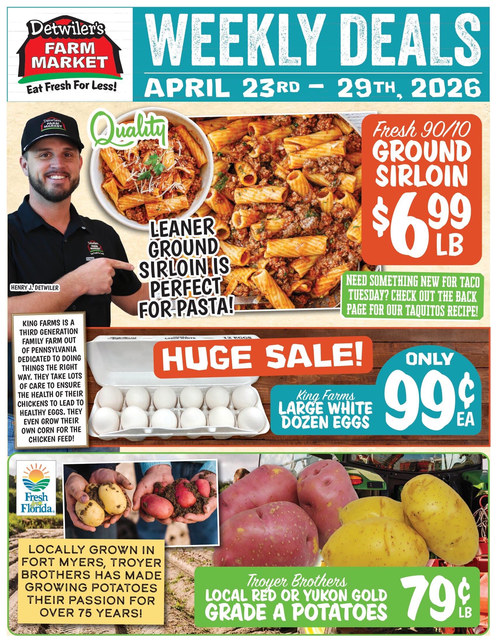 Detwiler's Weekly Ad
