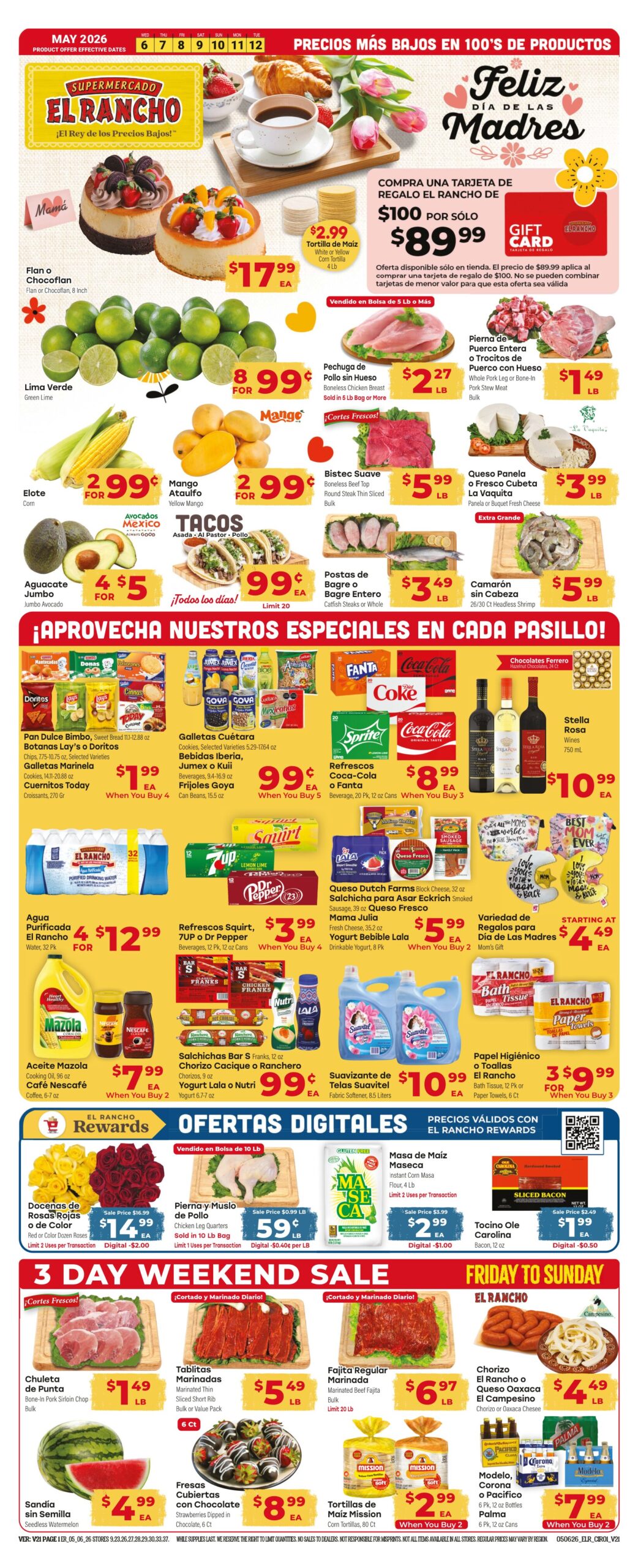 El Rancho Weekly Ad