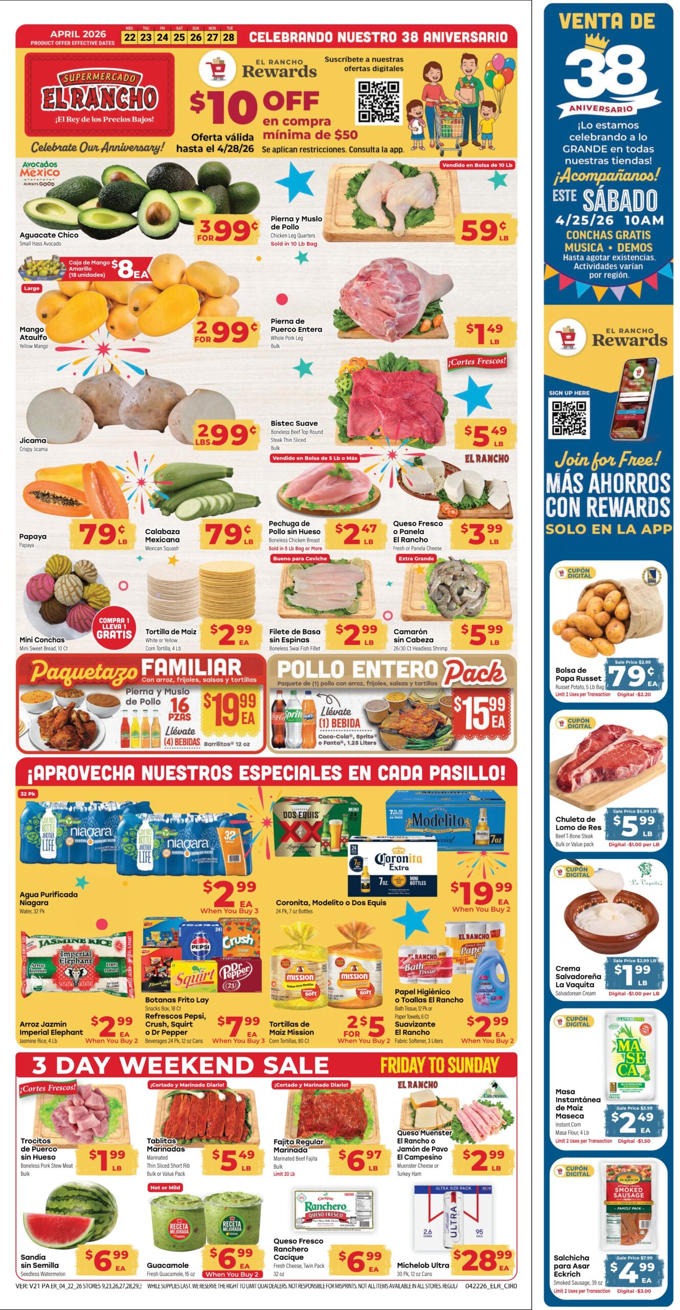 El Rancho Weekly Ad