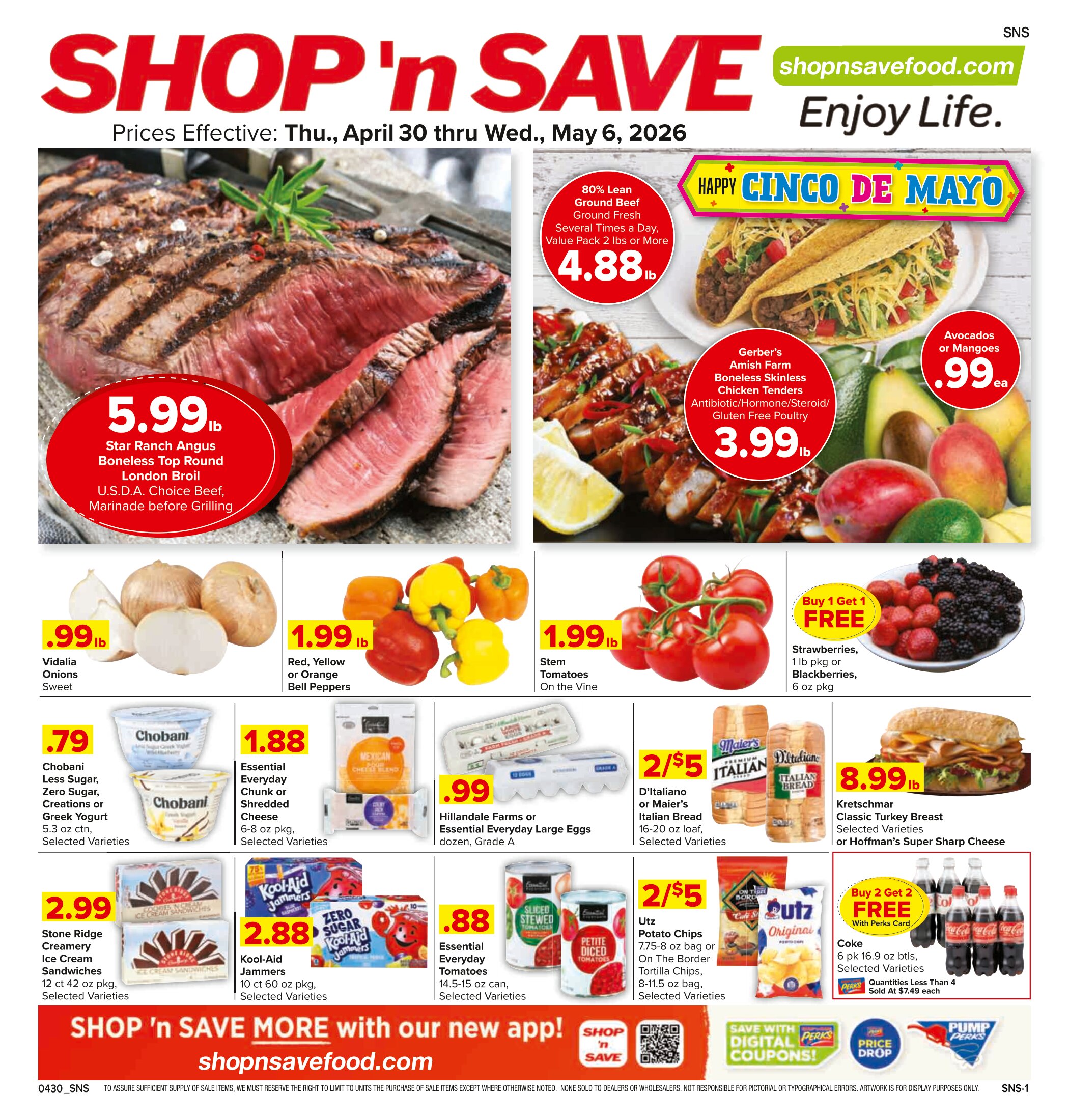Shop 'n Save Ad