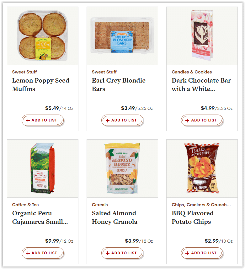 Trader Joe's Weekly Ad