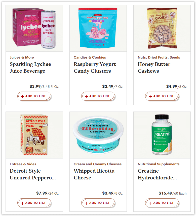 Trader Joe's Weekly Ad