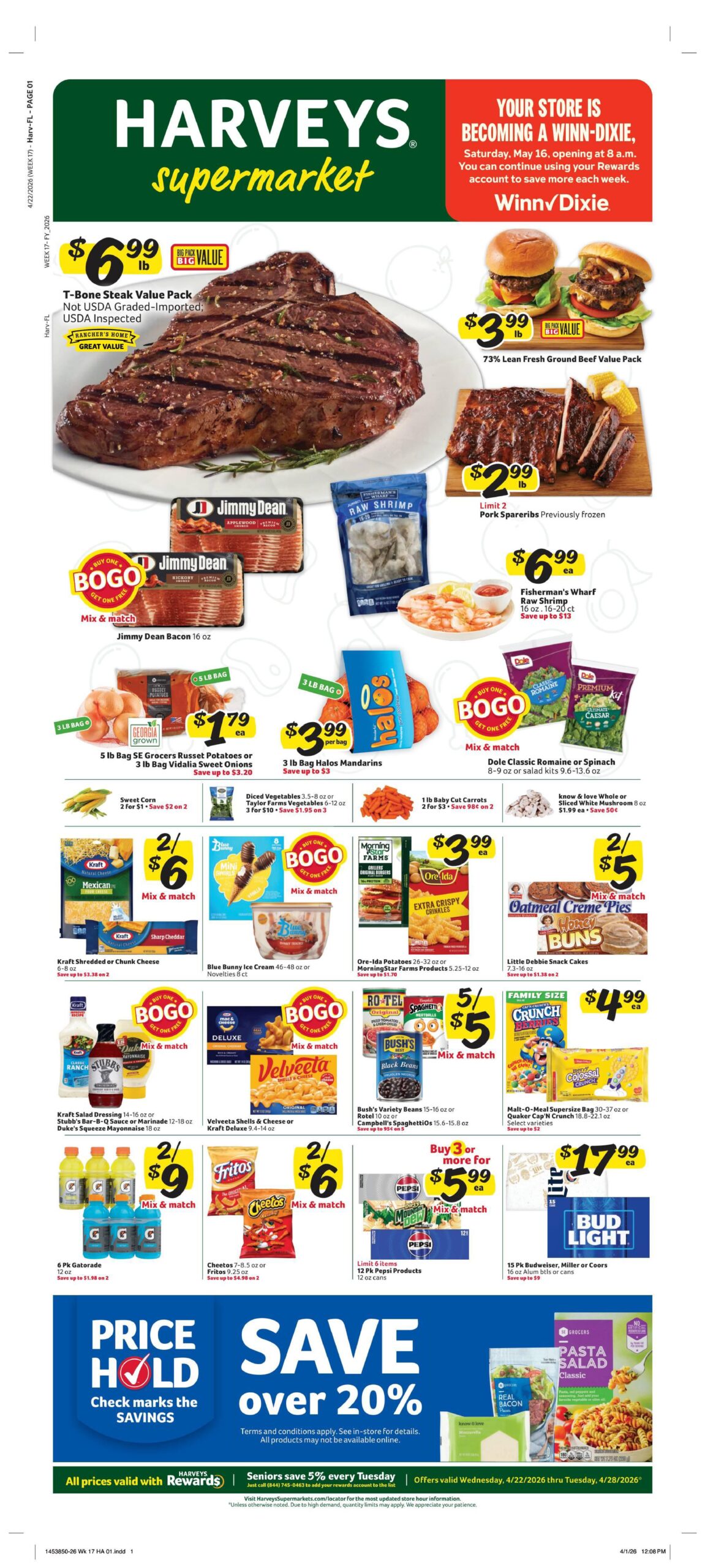 Harveys Weekly Ad