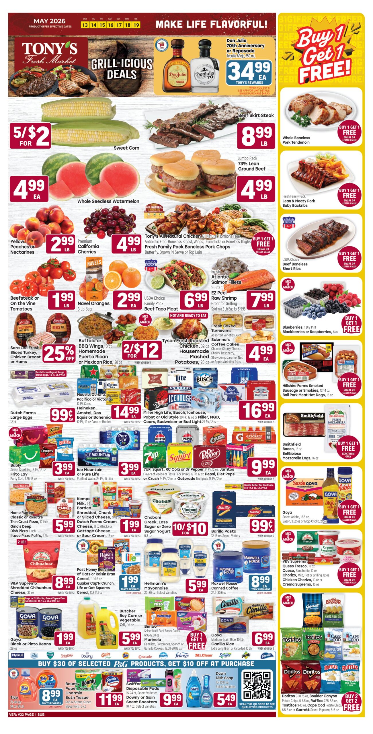 Tony’s Weekly Ad