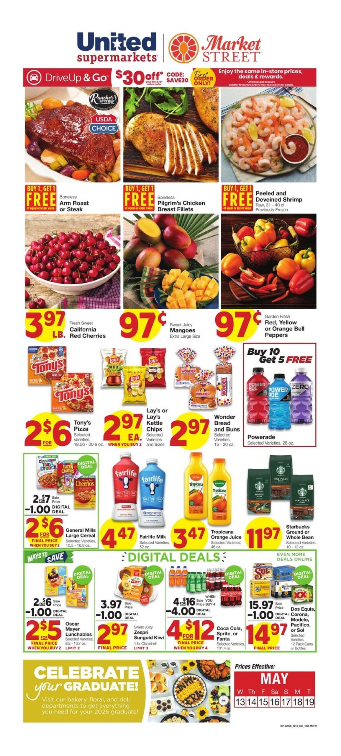 United Supermarkets Ad