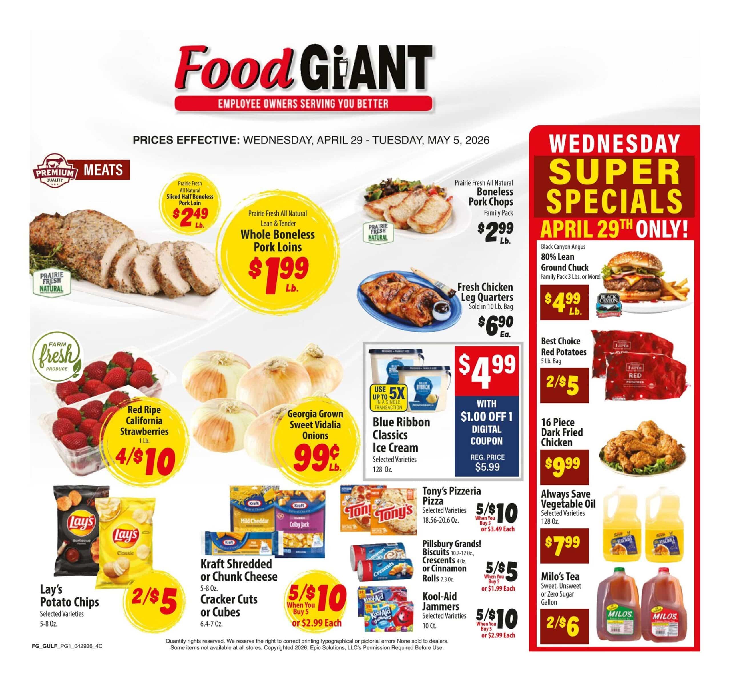 Food Giant In-Store Weekly Ad