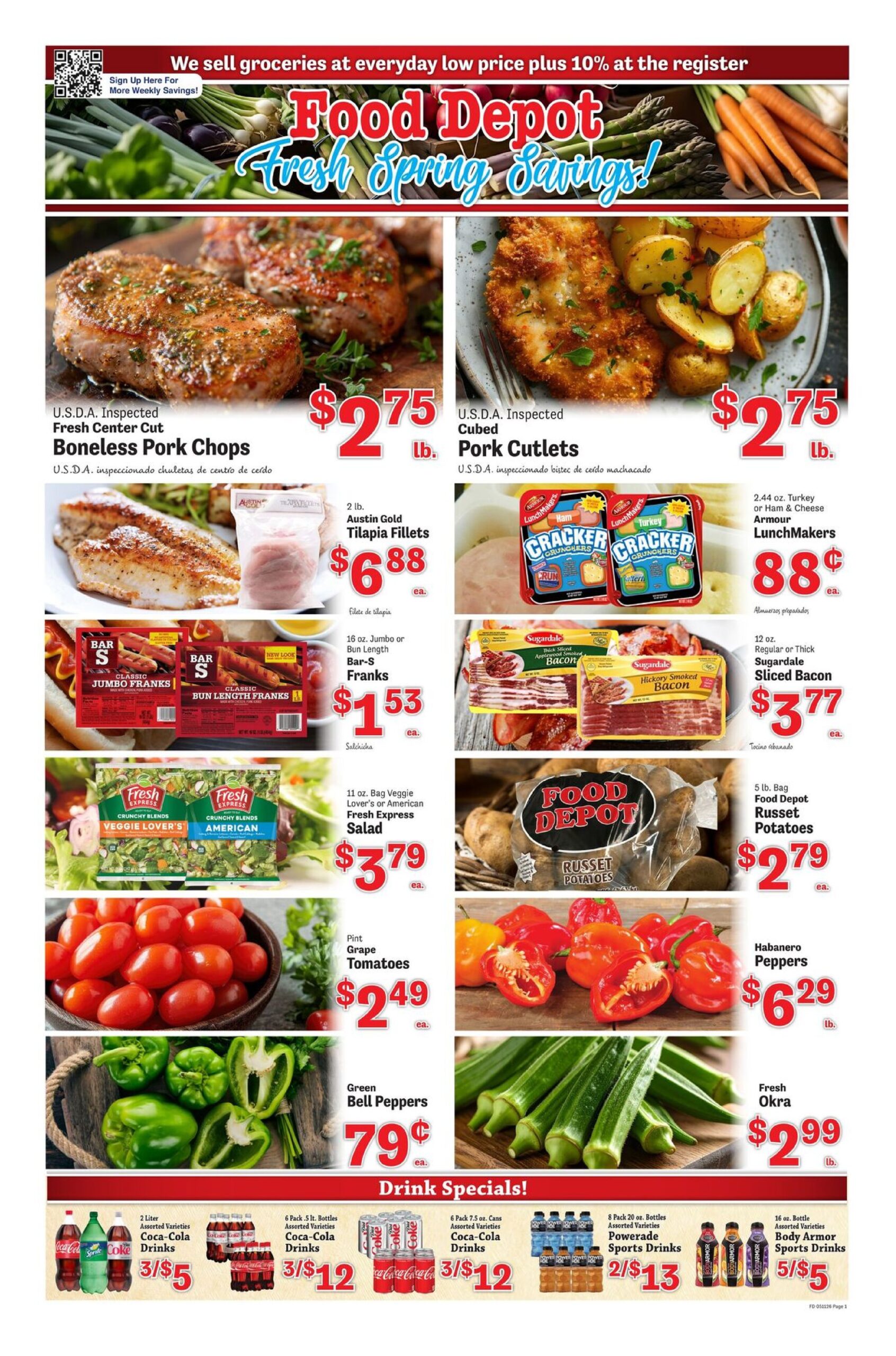 Food Depot Ad