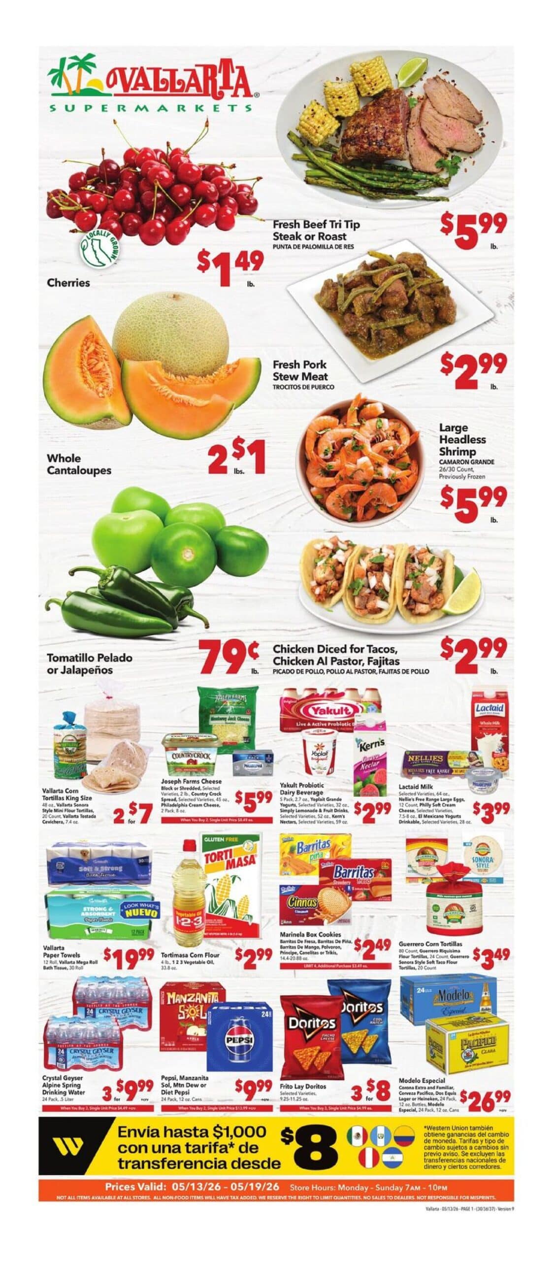 Vallarta In-Store Weekly Ad