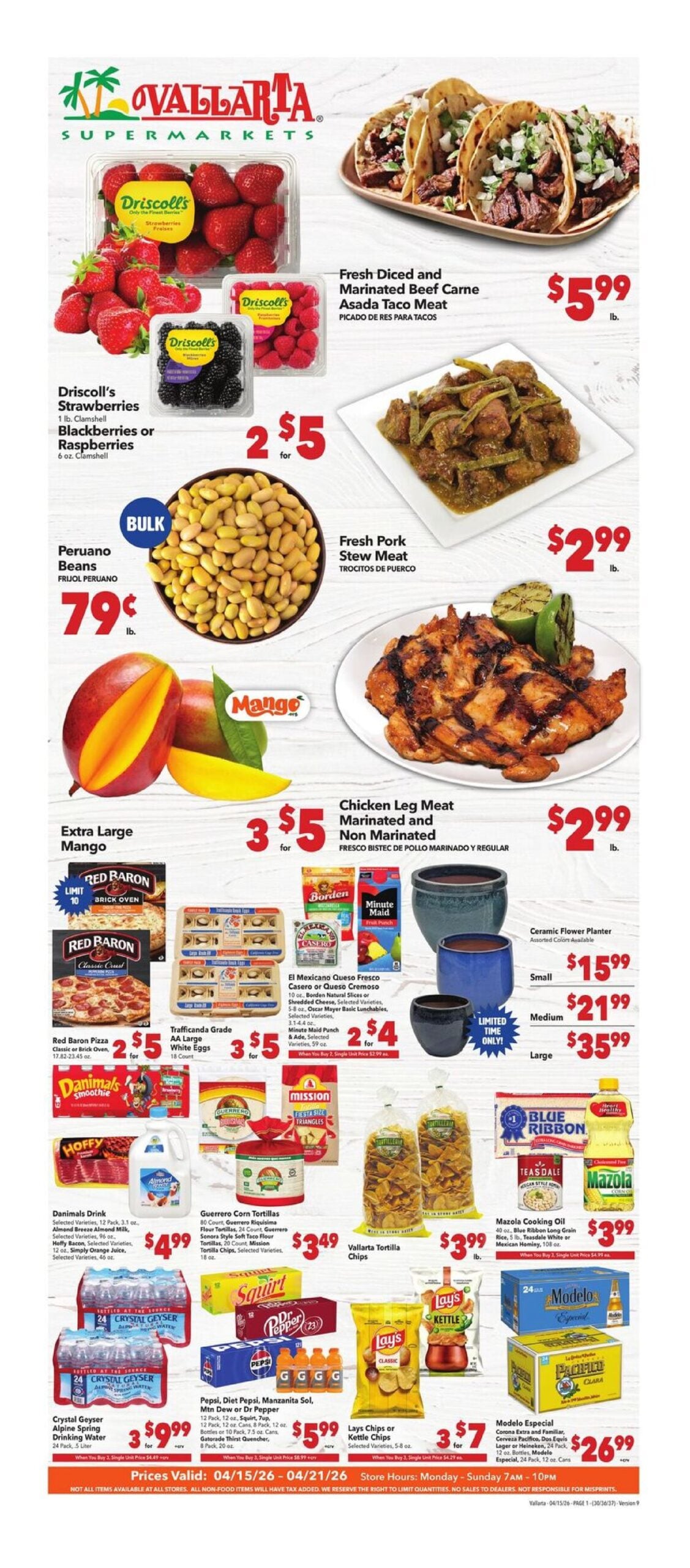 Vallarta In-Store Weekly Ad