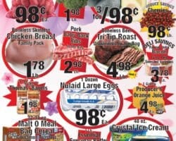 Cost Less Food Ad