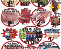 Cost Less Food Ad