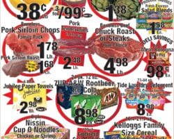 Cost Less Food Ad