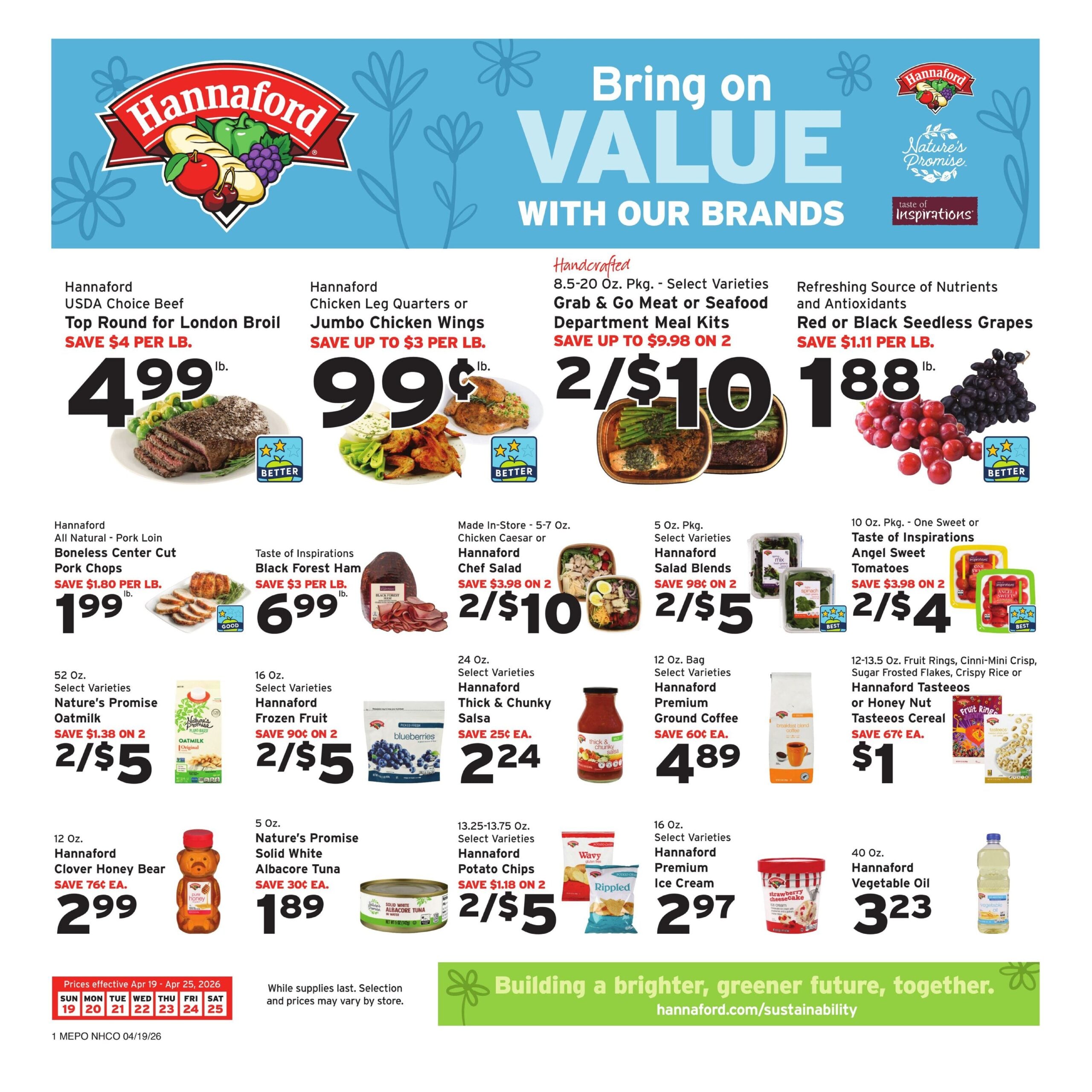 Hannaford Weekly Ad