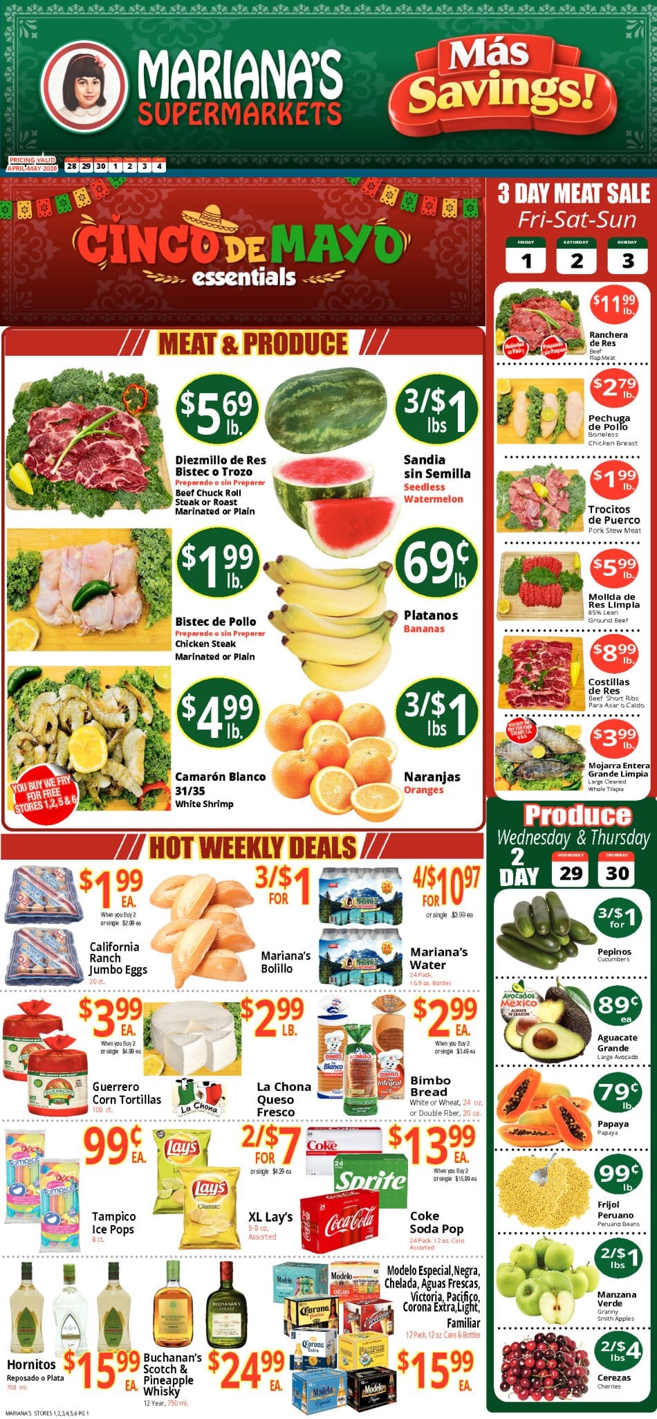 Mariana's Weekly Ad