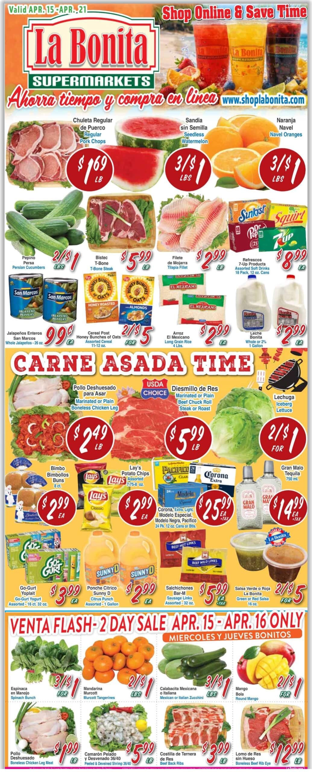 La Bonita Weekly Ad