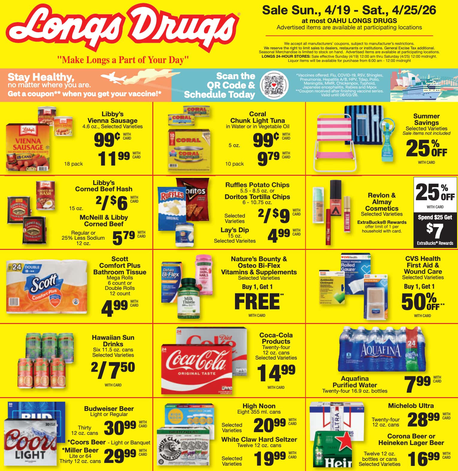 Longs Weekly Ad