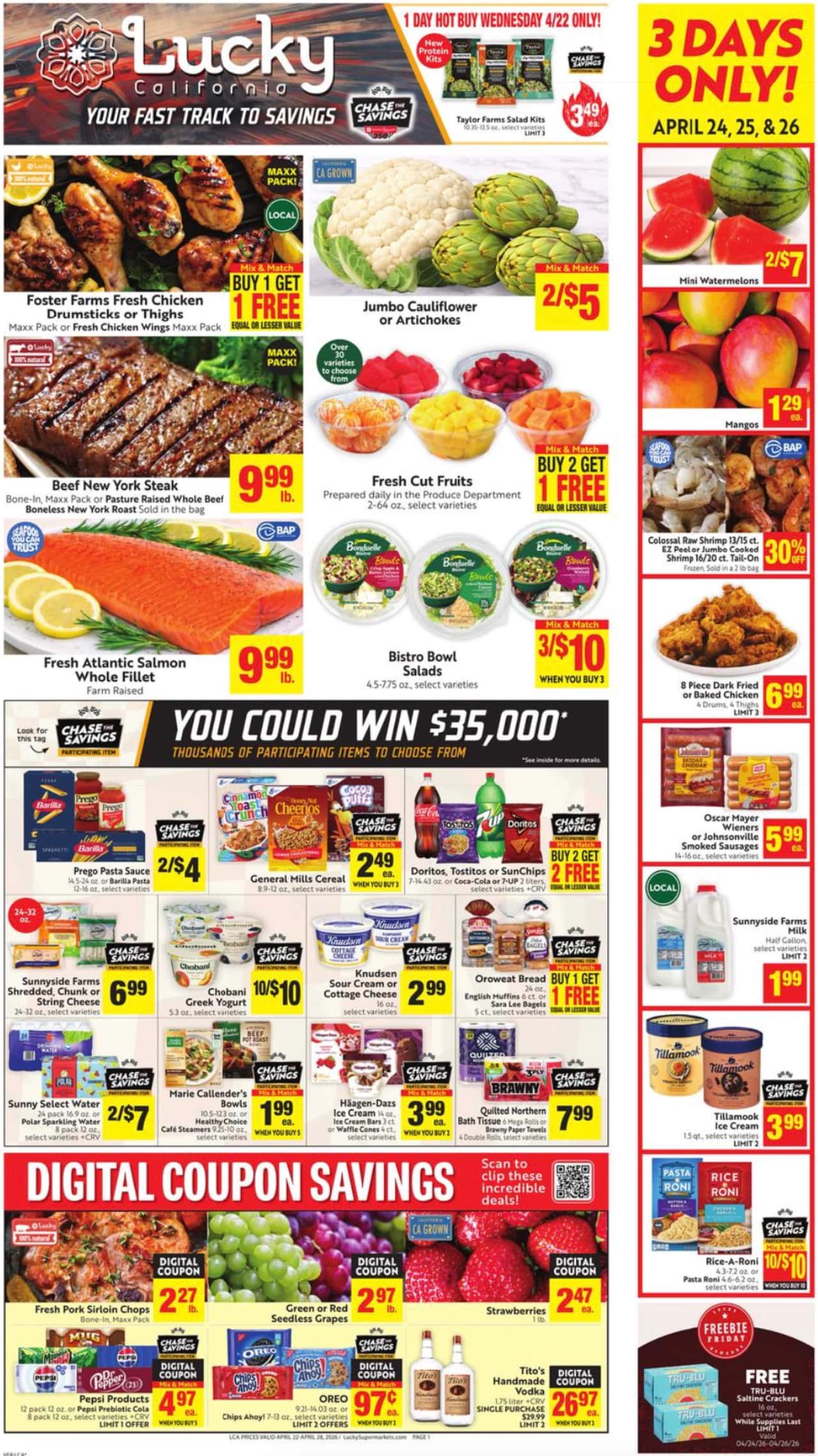 Lucky Supermarkets In-Store Weekly Ad