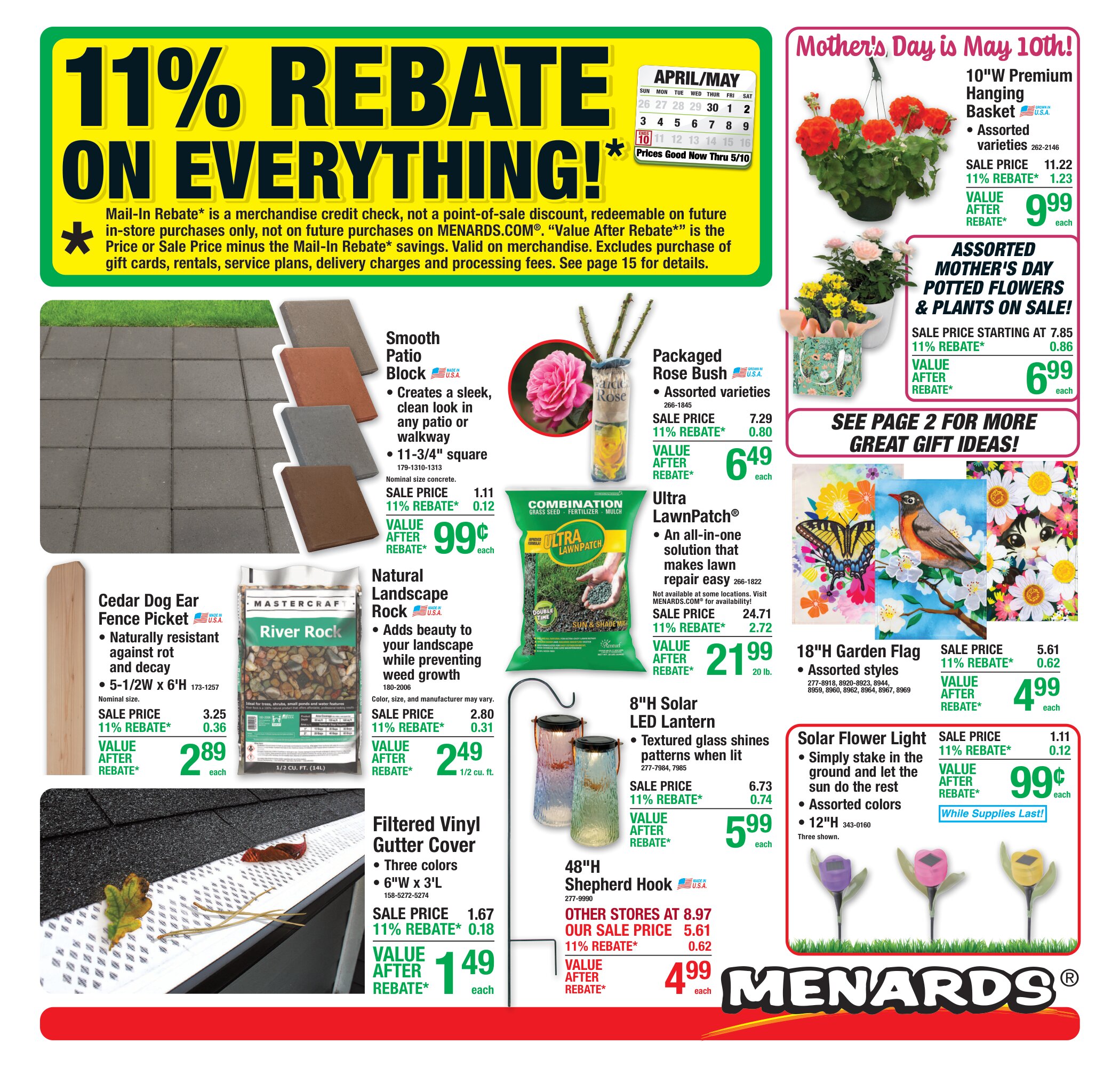 Menards Ad Deals