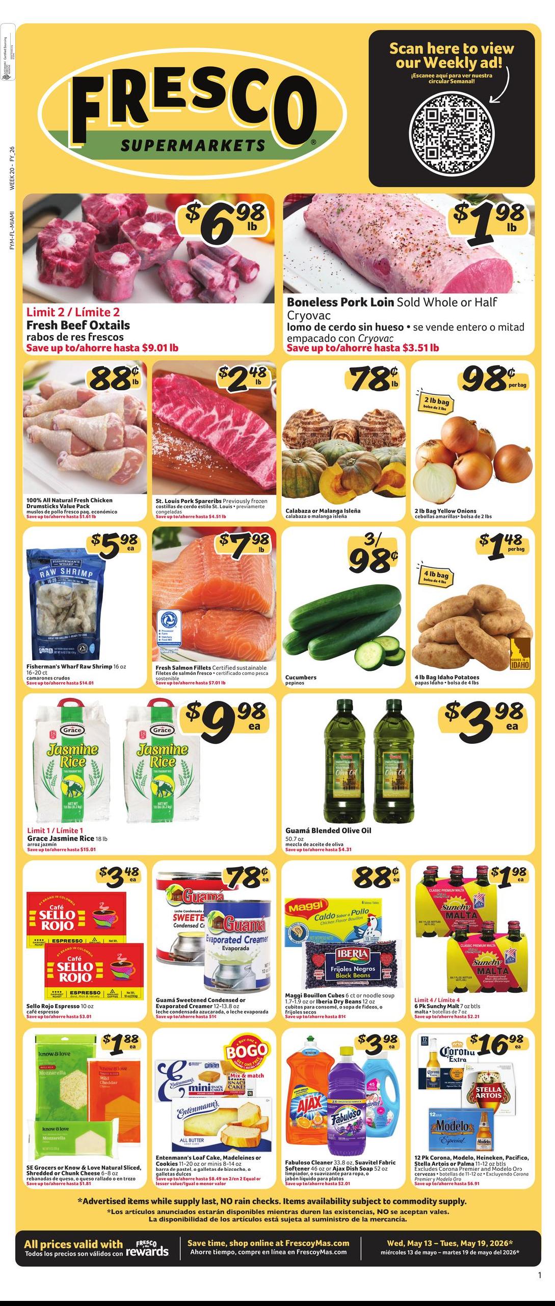 Fresco y Más Weekly Ad