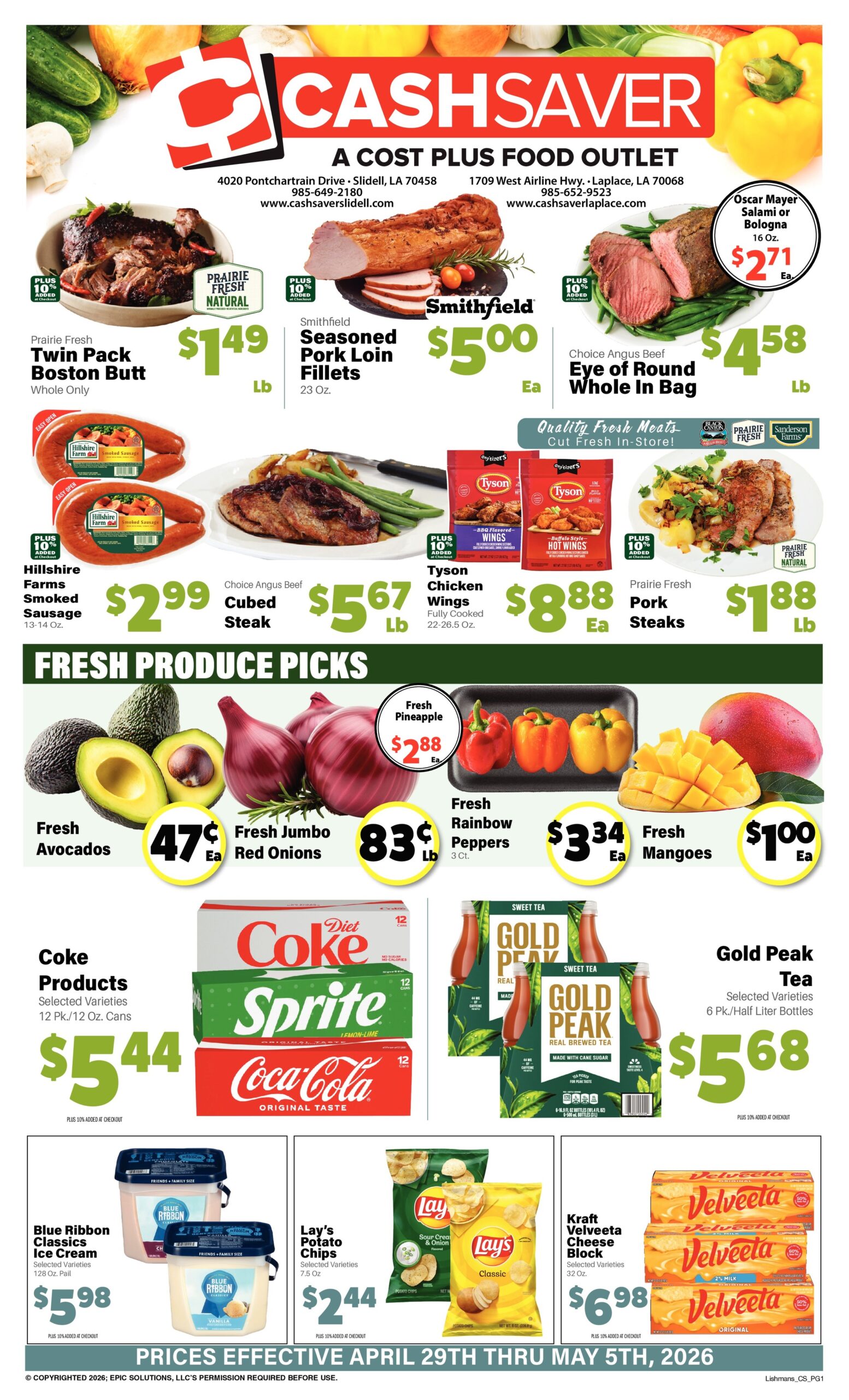 Cash Saver Weekly Ad