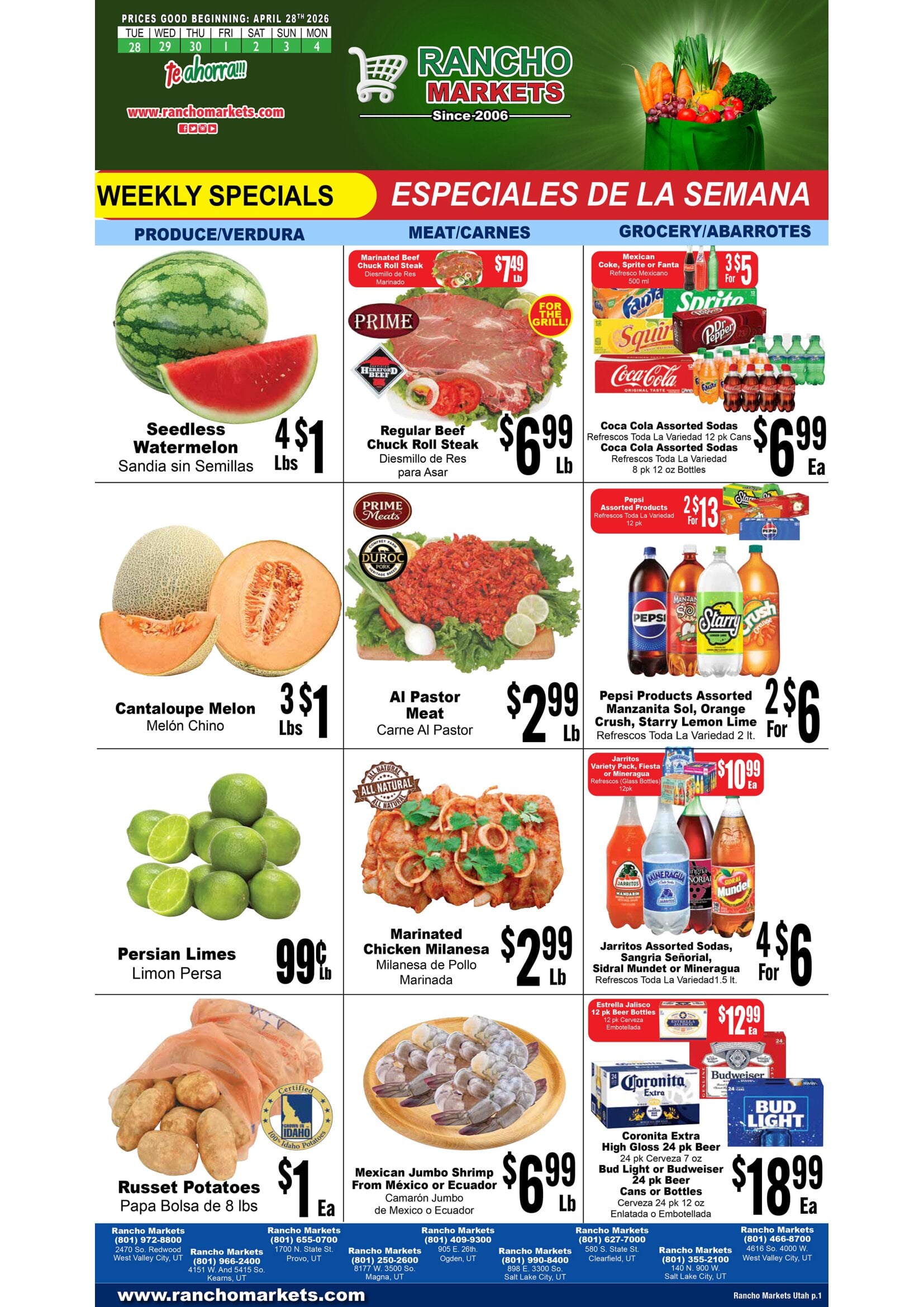 Rancho Markets Weekly Ad