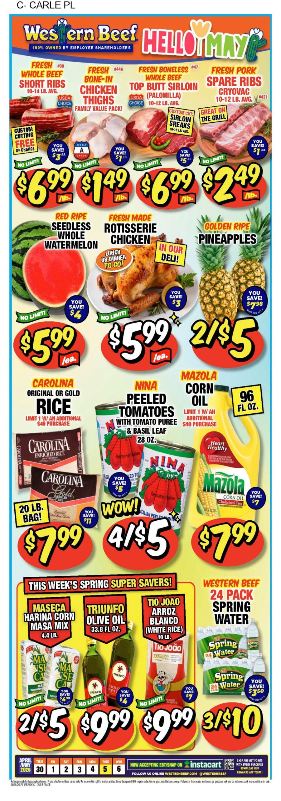 Western Beef In-Store Circular