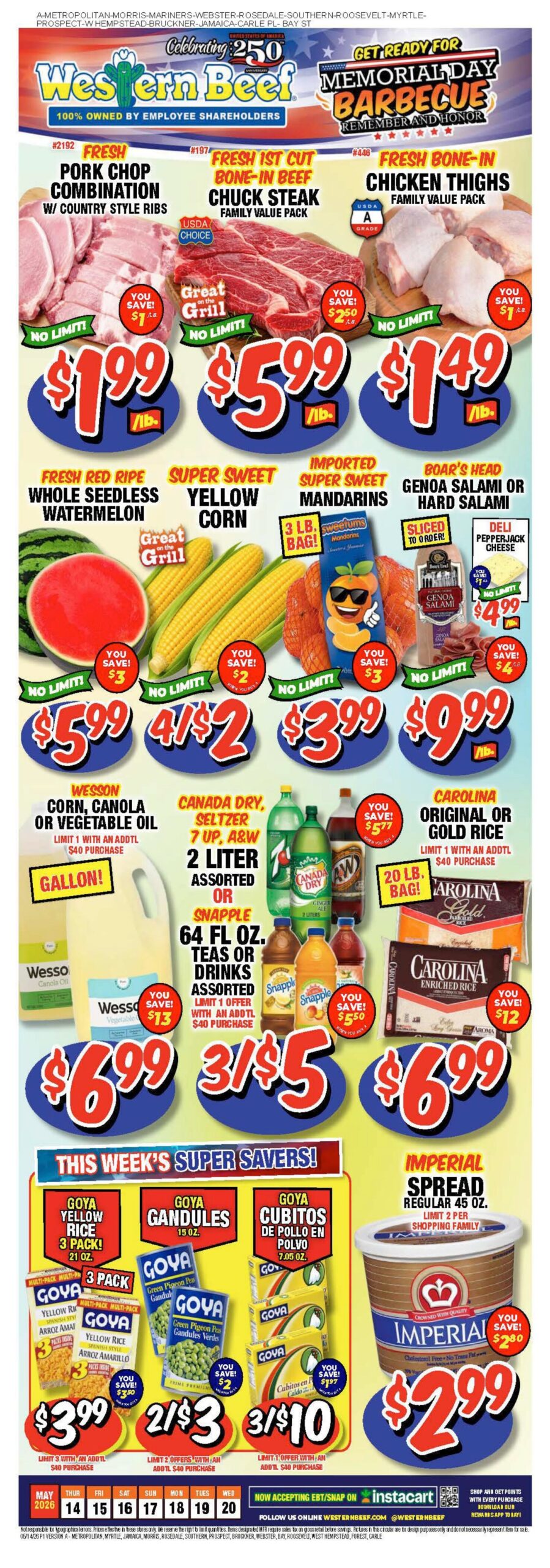 Western Beef In-Store Circular