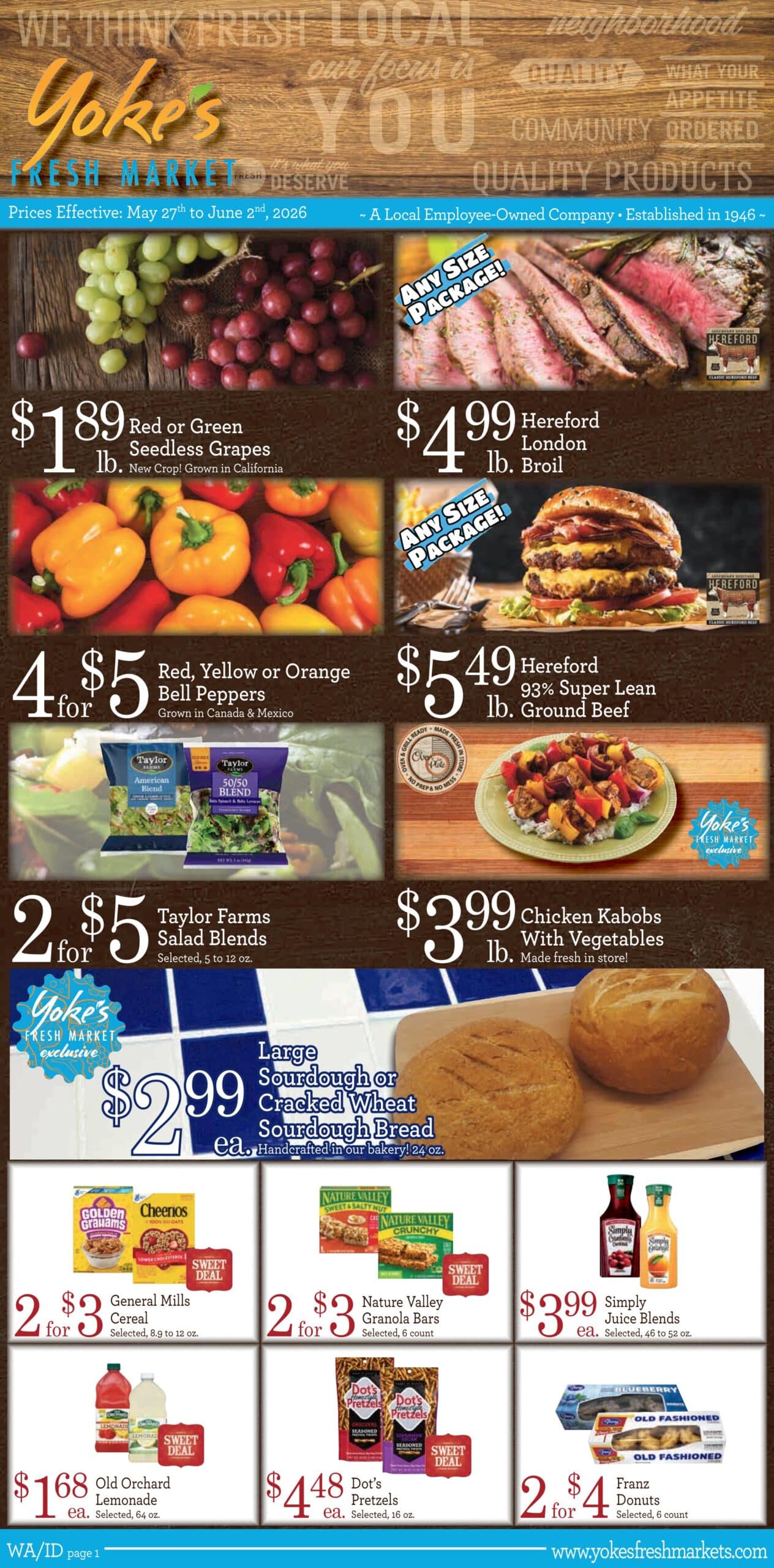 Yoke’s In Store Weekly Ad
